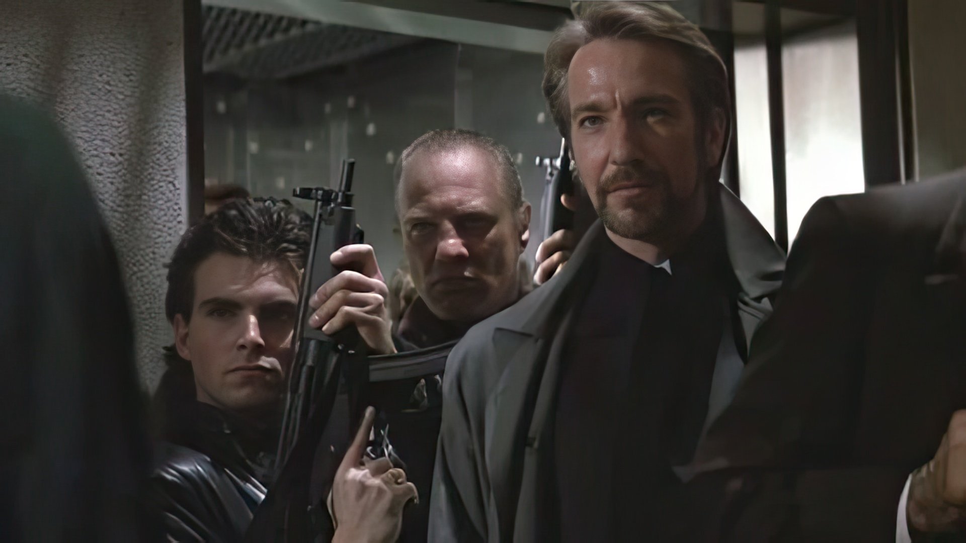 Alan Rickman in the movie 'Die Hard'