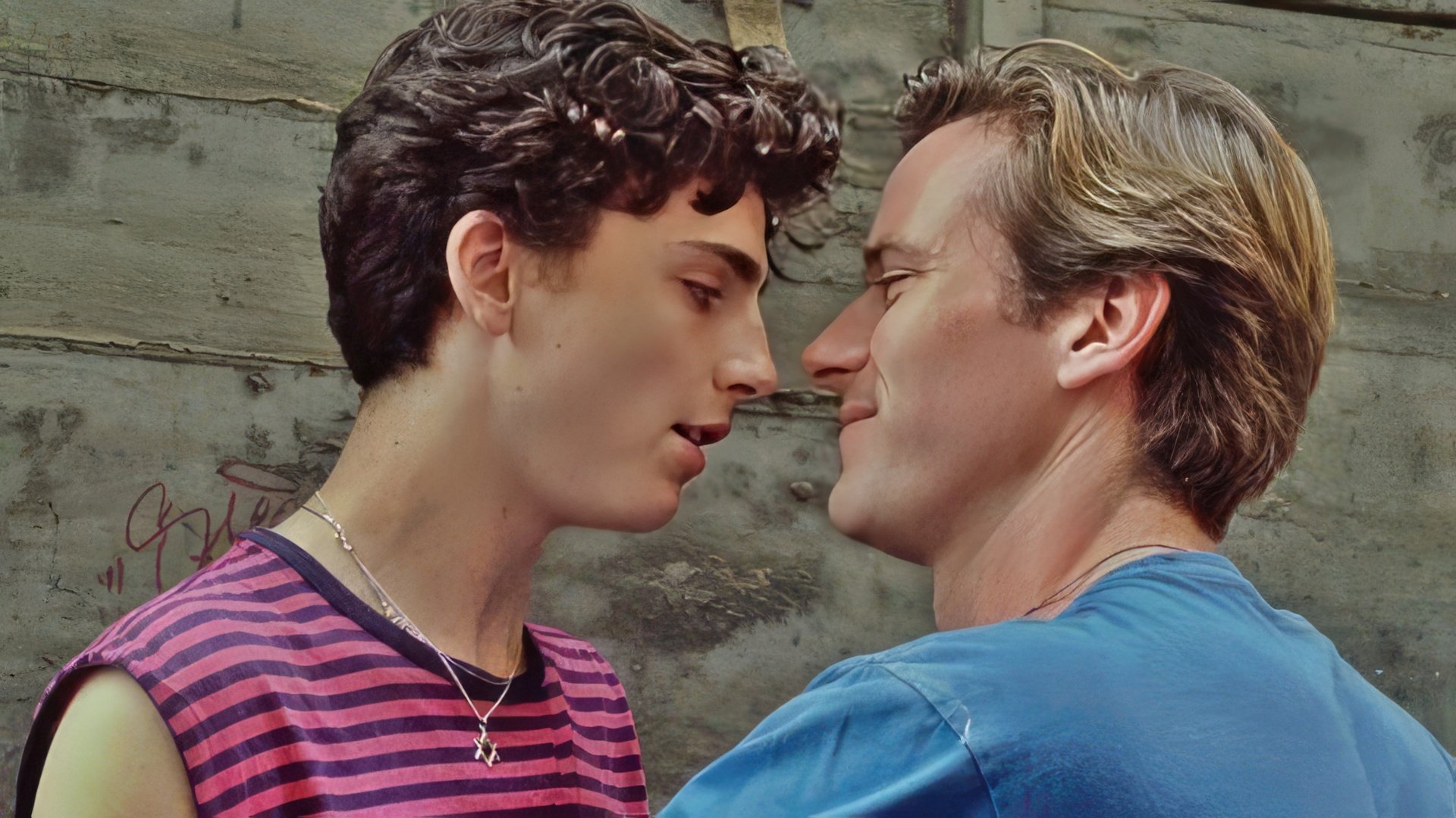 Call Me by Your Name Timothée Chalamet and Armie Hammer play lovers