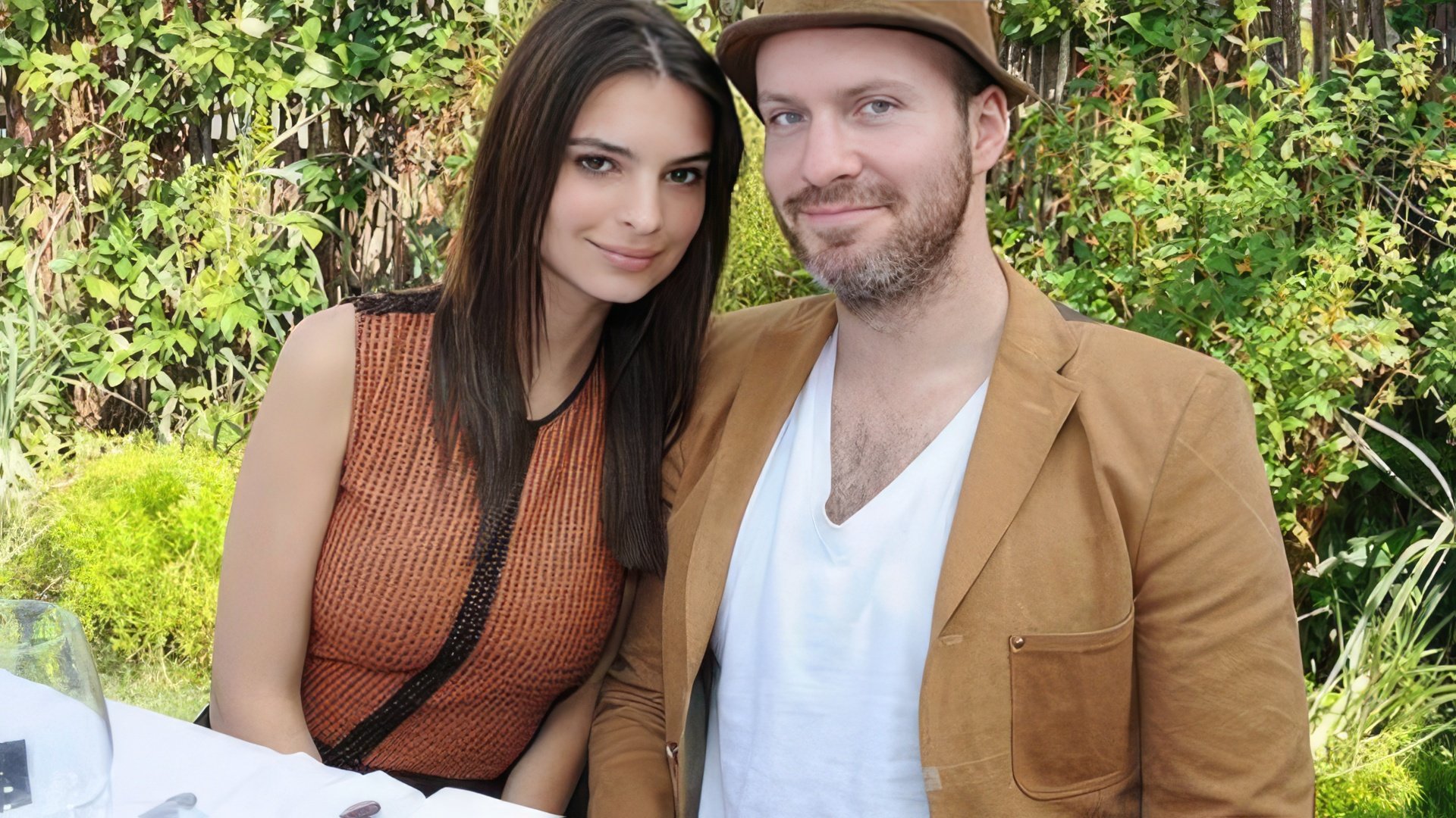 Emily Ratajkowski and Jeff Magid