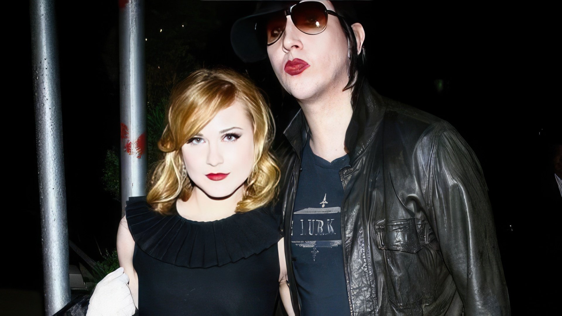 Evan Rachel Wood and Marylin Manson were betrothed