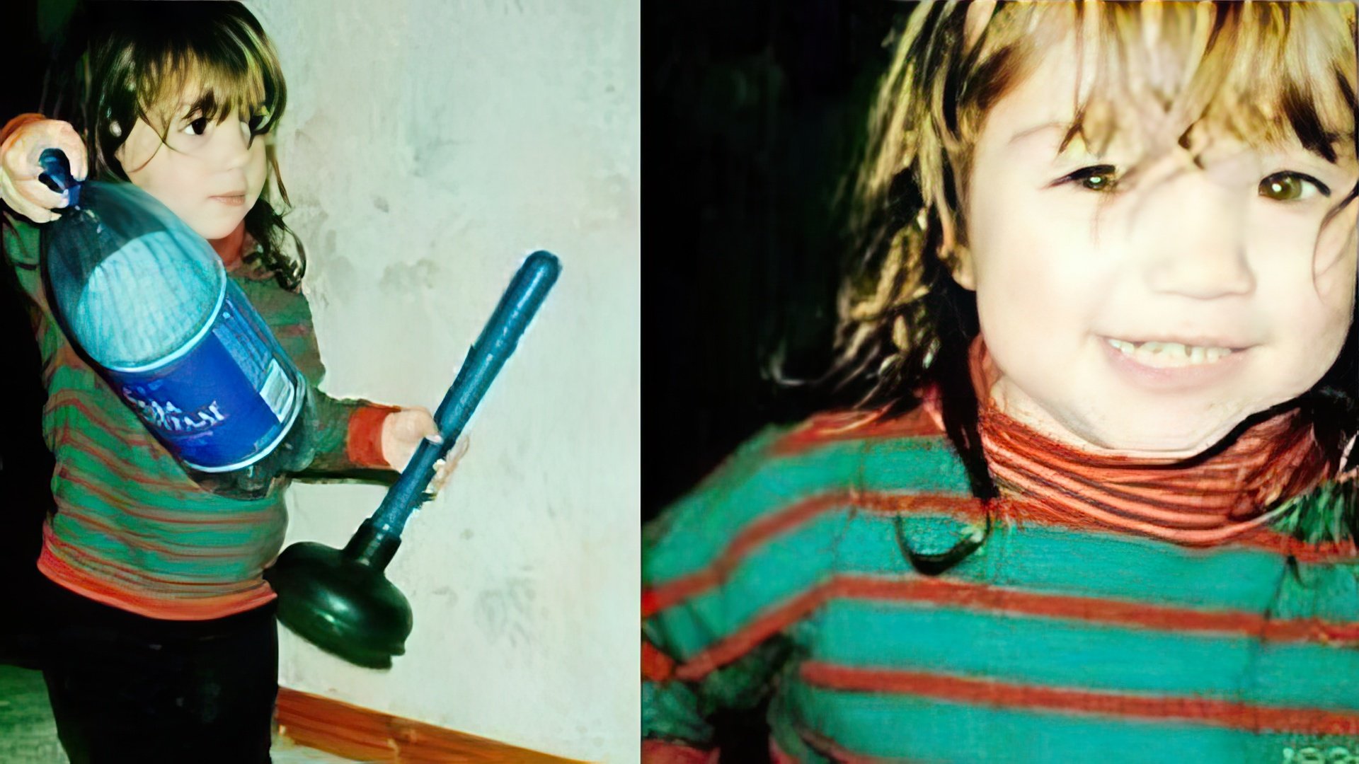 Evgenia Medvedeva as a child
