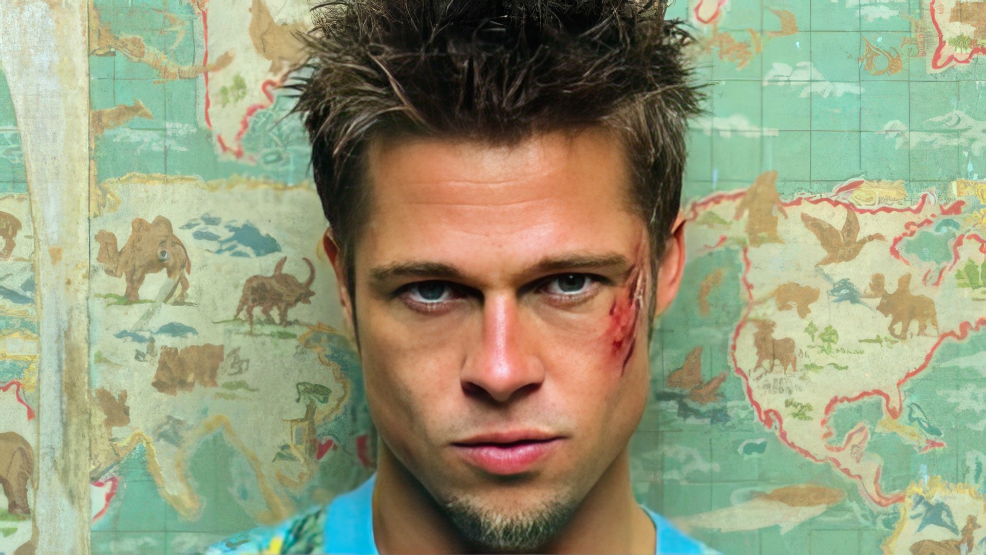 “Fight Club”: Brad Pitt as Tyler Durden