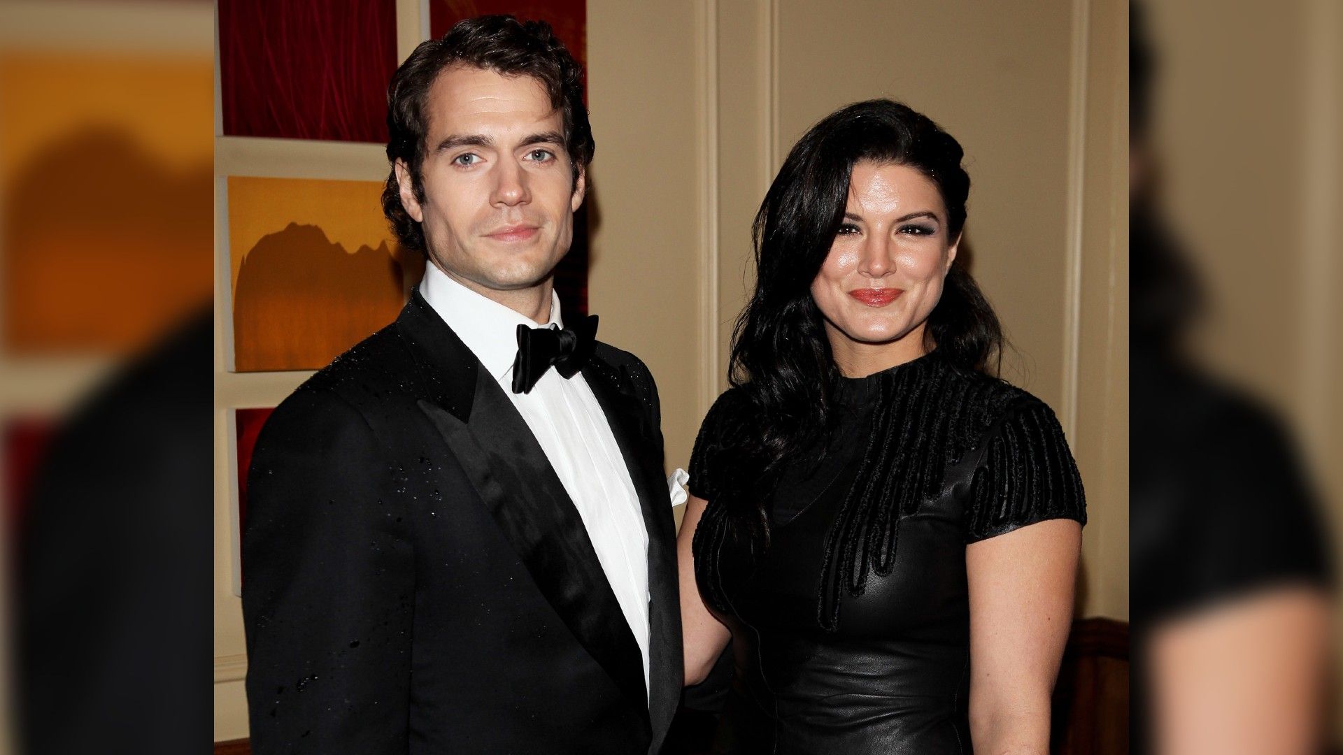 Henry Cavill and Gina Carano