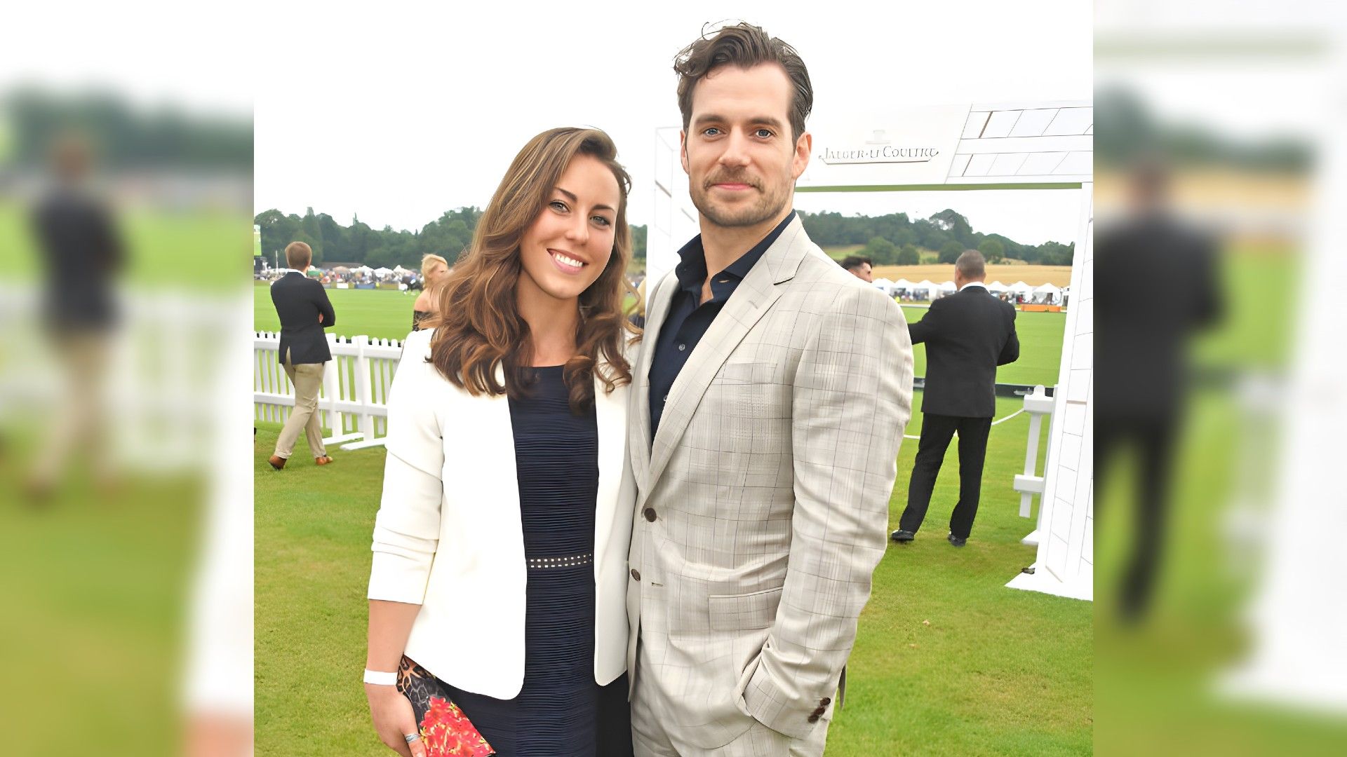 Henry Cavill and Lucy Cork