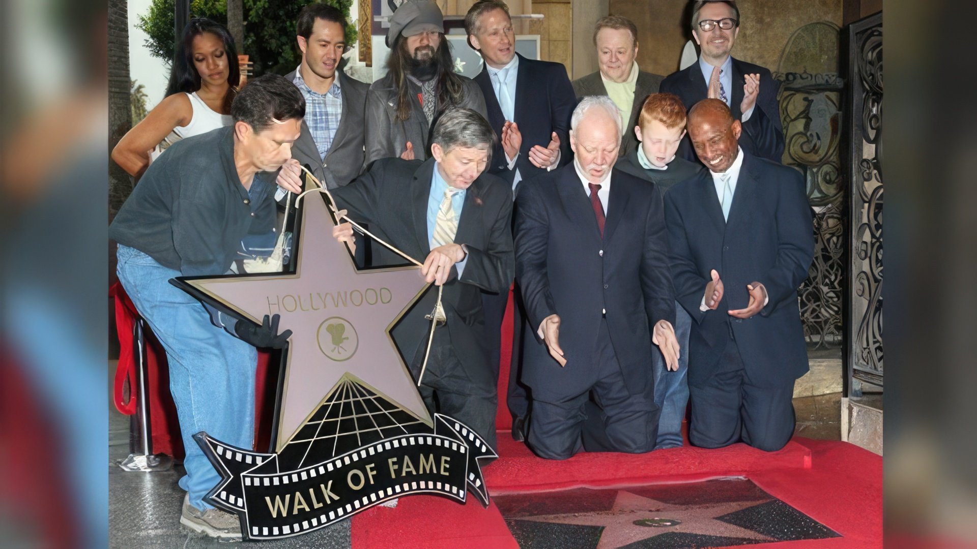 In 2012, Malcolm McDowell's star shone on the Hollywood Walk of Fame