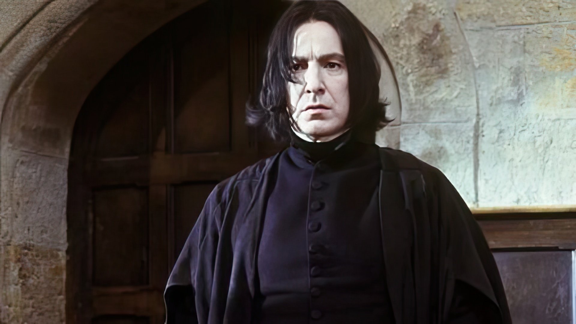 J.K. Rowling personally invited Rickman to the role of Severus Snape