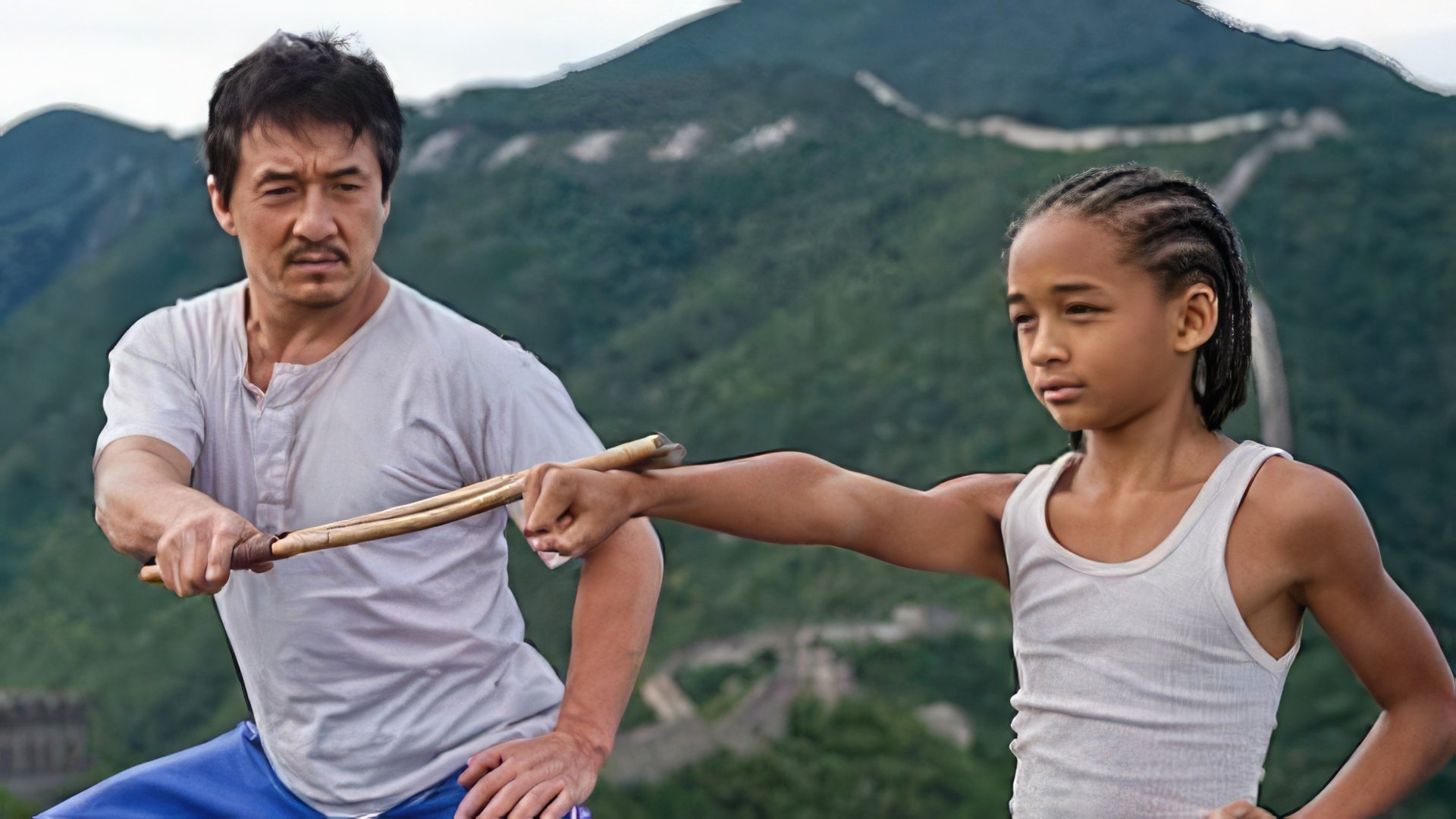 Jackie Chan as sensei of Will Smith’s son