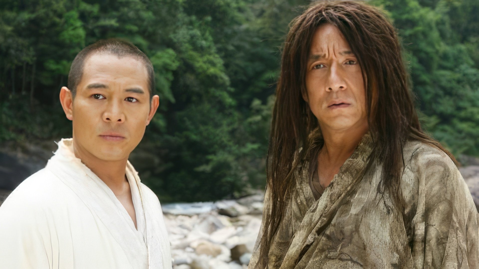 Jet Lee and Jackie Chan (The Forbidden Kingdom)