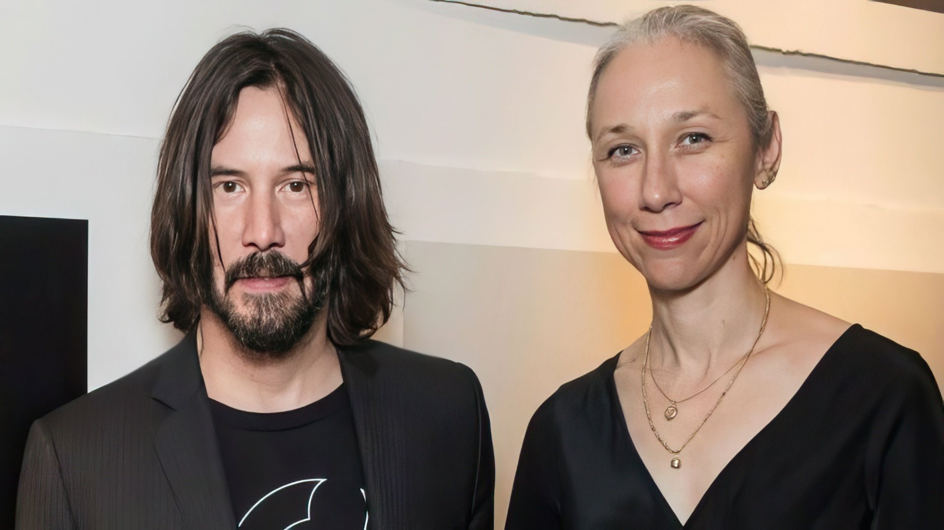 Keanu Reeves and Alexandra Grant