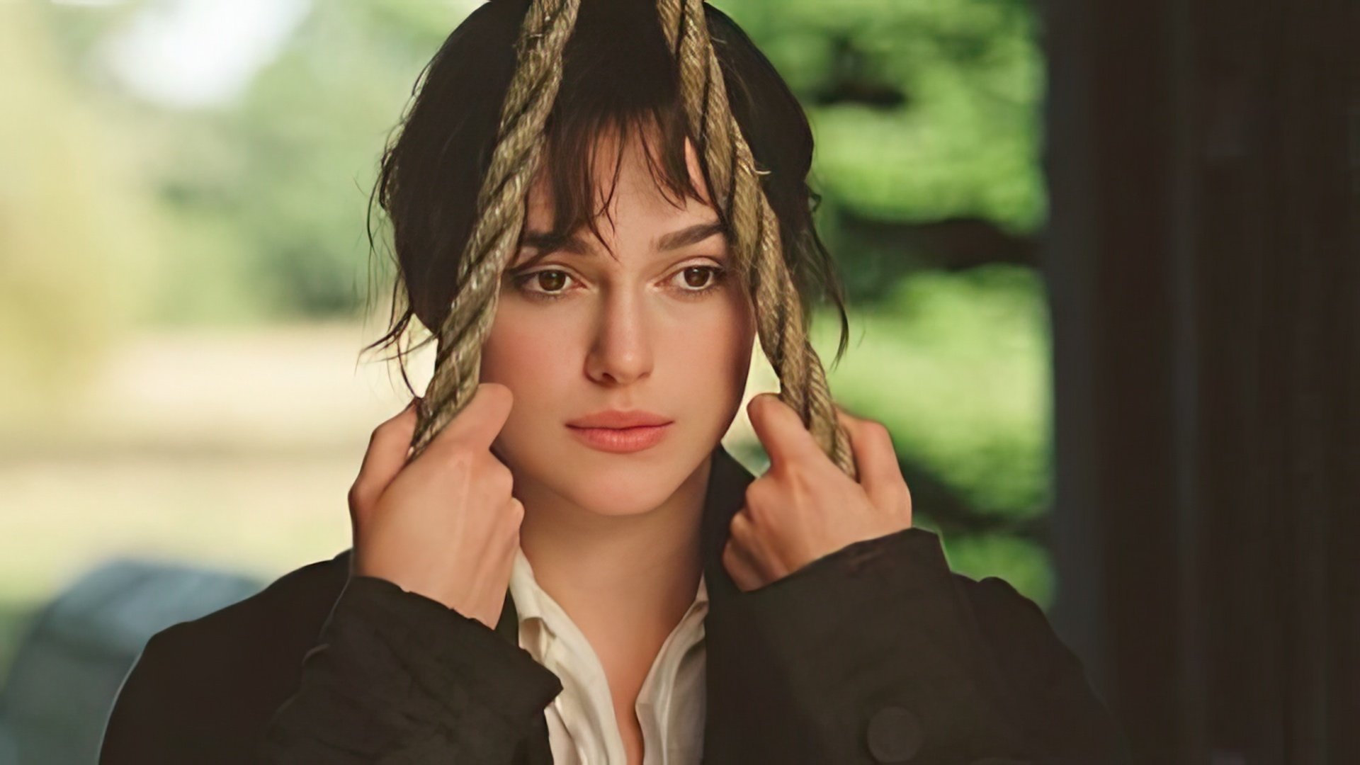 Keira Knightley as Elizabeth in “Pride & Prejudice”