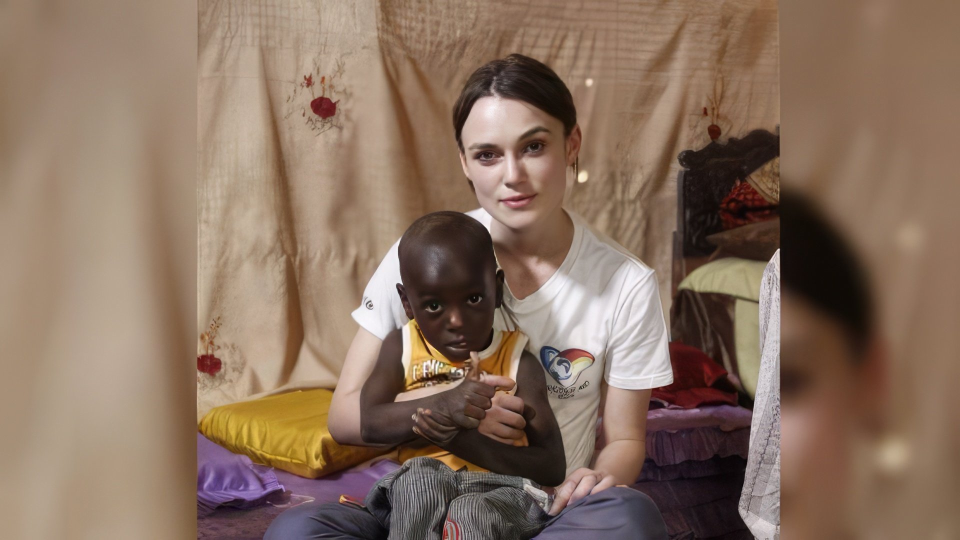 Keira Knightley is a UNICEF Goodwill Ambassador