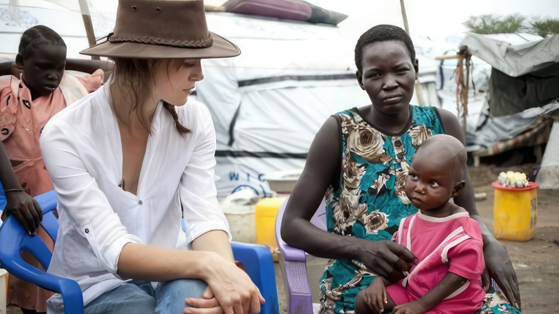 Keira Knightley often participates in aiding the residents of the third world countries