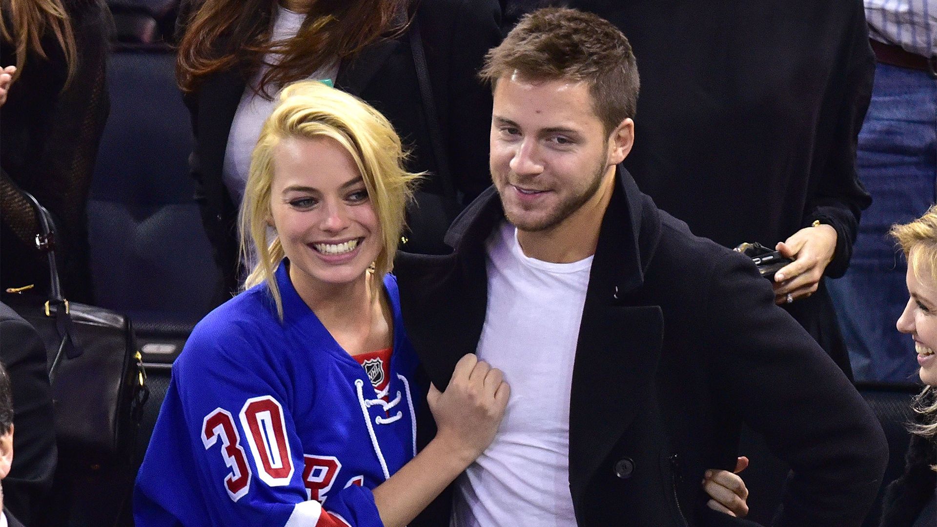 Margot Robbie and Tom Ackerley