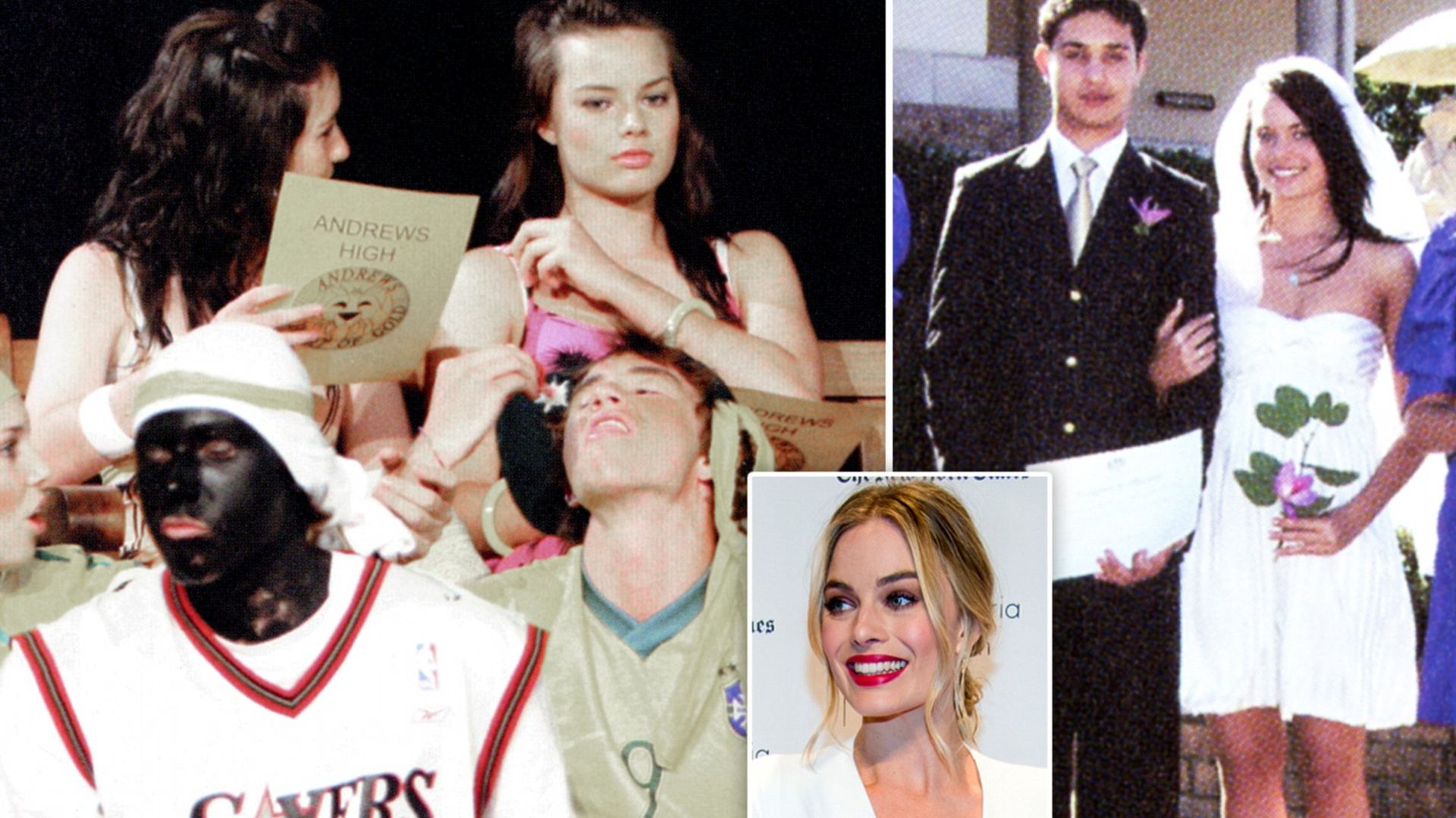 Margot Robbie in high school