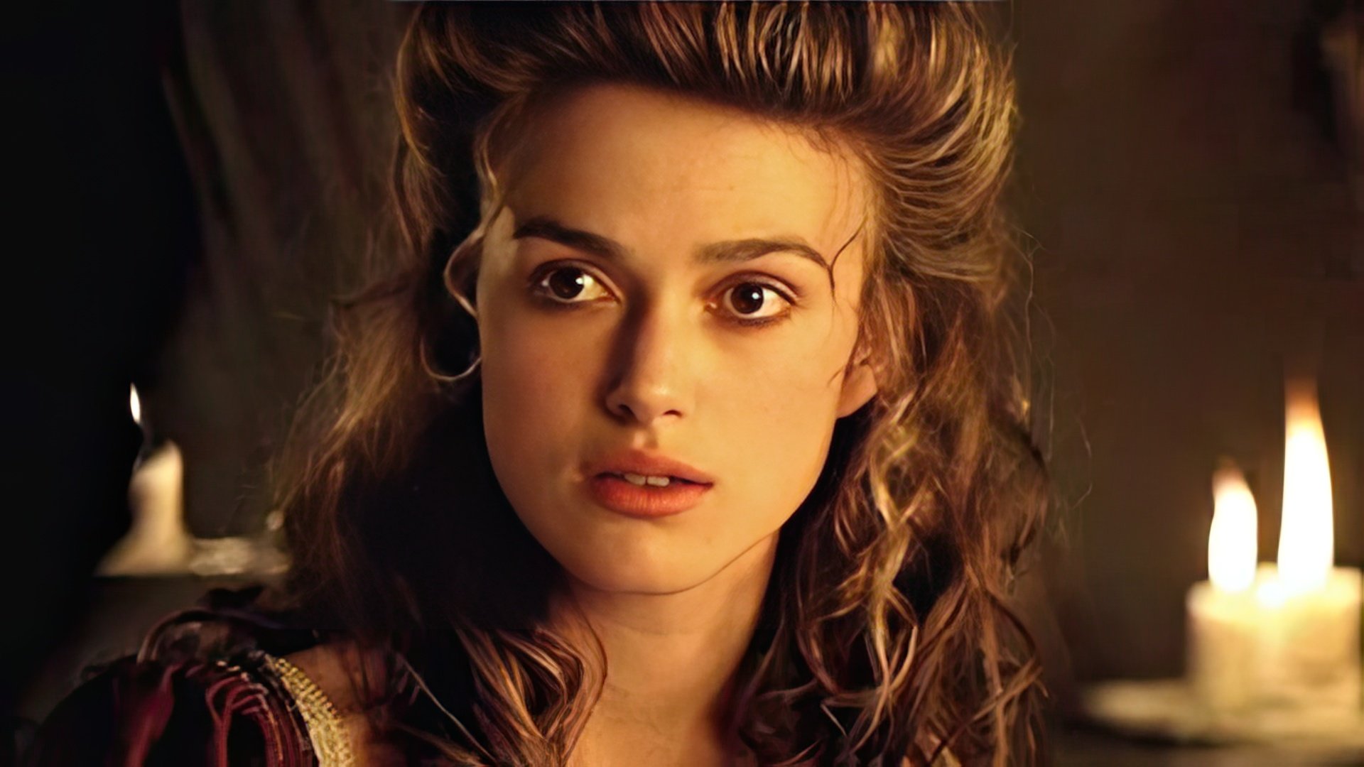 “Pirates of the Caribbean”: Keira Knightley as Elizabeth Swann