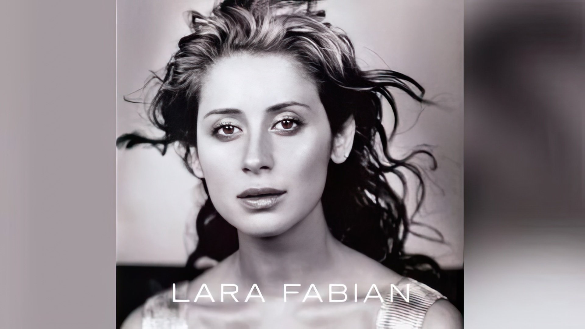 A cover of the first Lara Fabian’s album