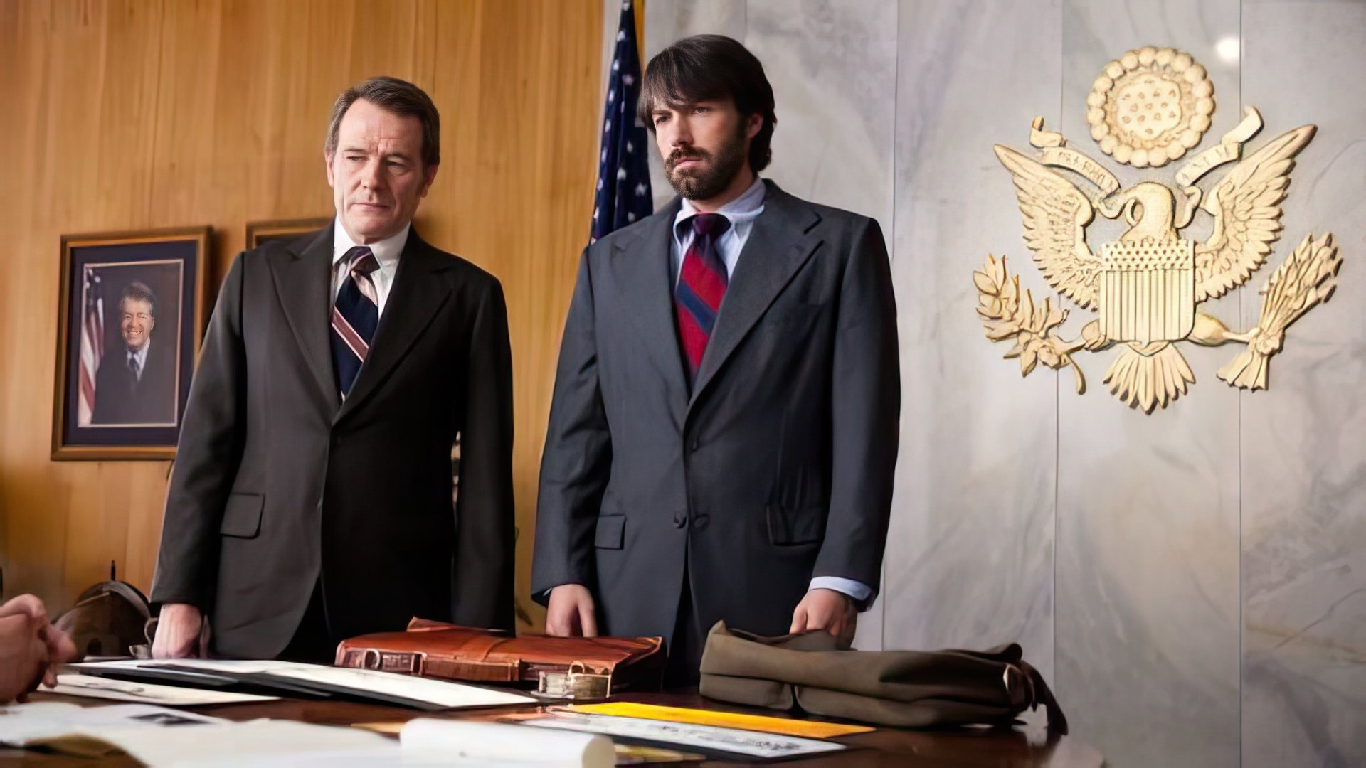 Affleck and Cranston became CIA agents