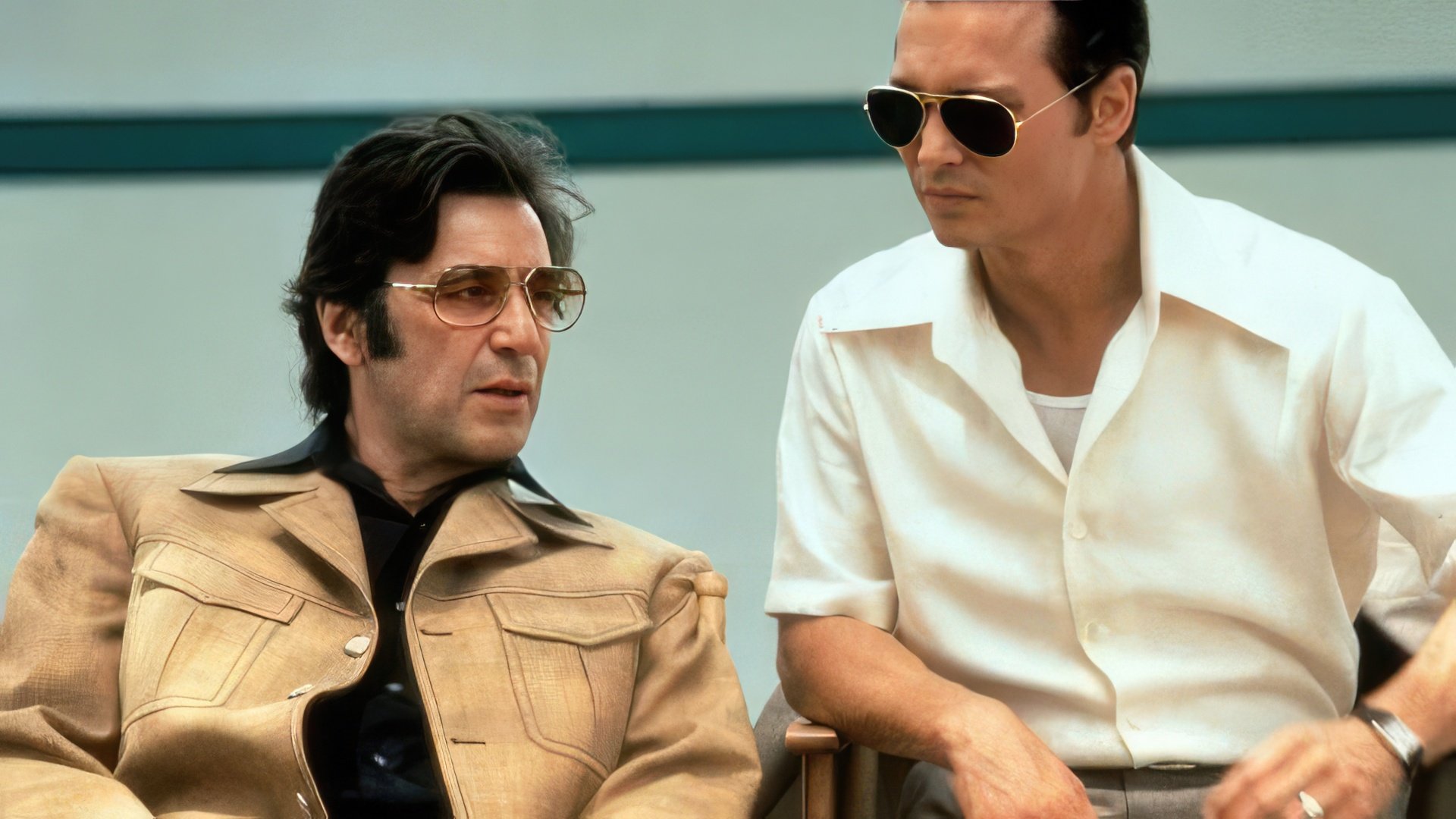 Al Pacino and Johnny Depp played alongside in “Donnie Brasco”