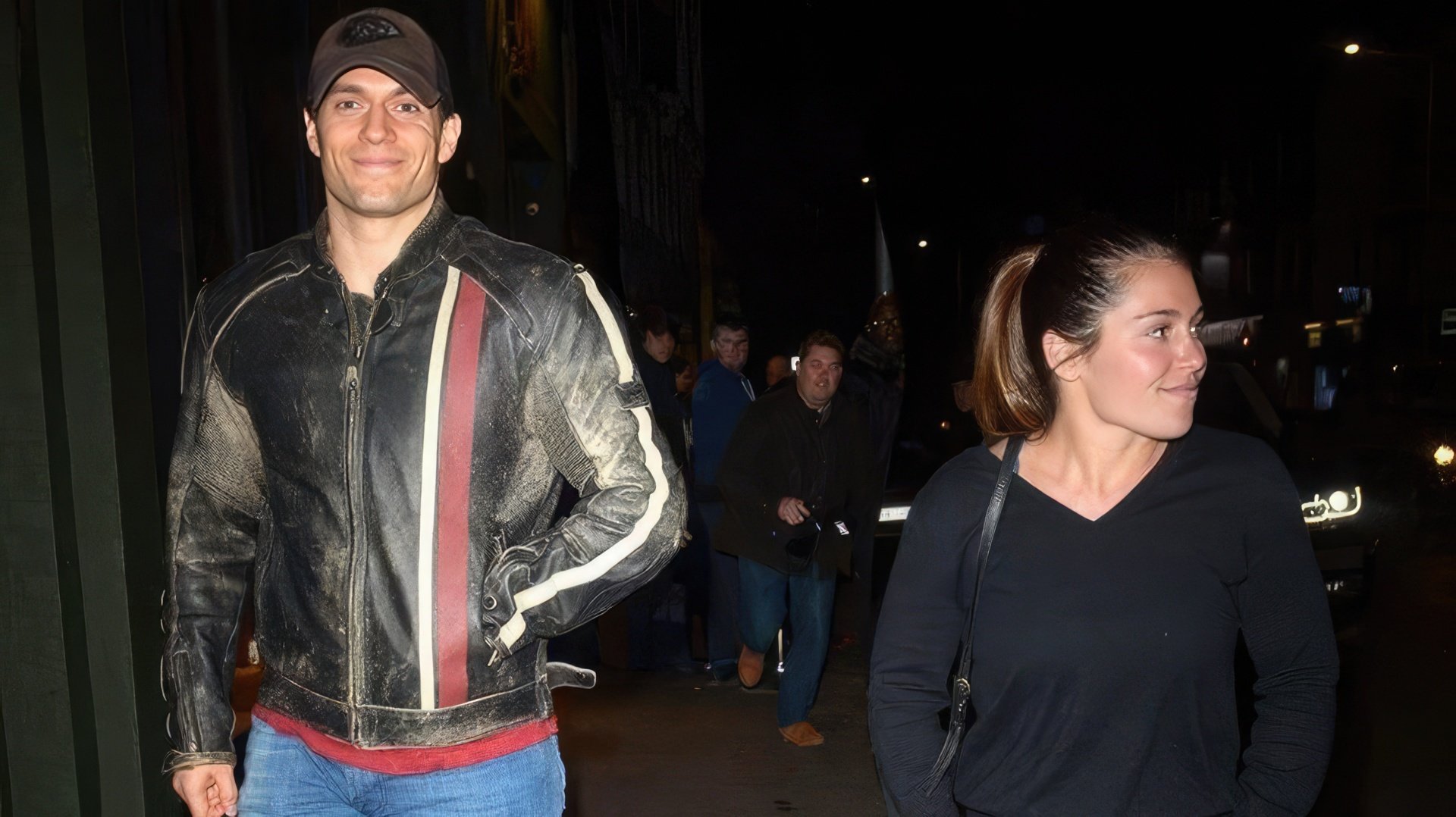 Cavill and his ex-girlfriend