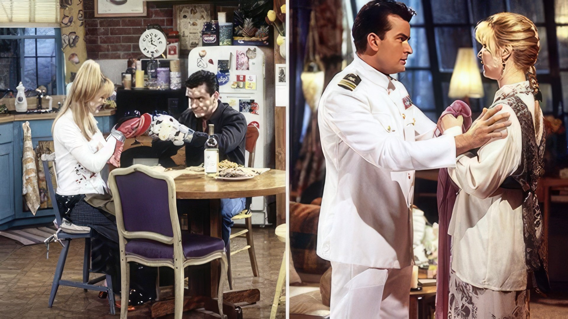 Charlie Sheen in «Friends»