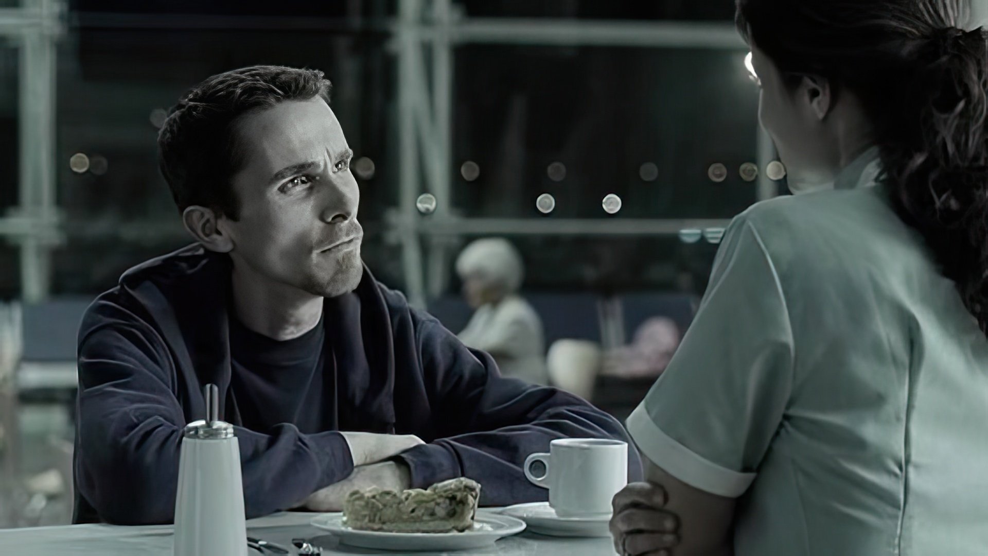 Christian Bale in the film «The Machinist»
