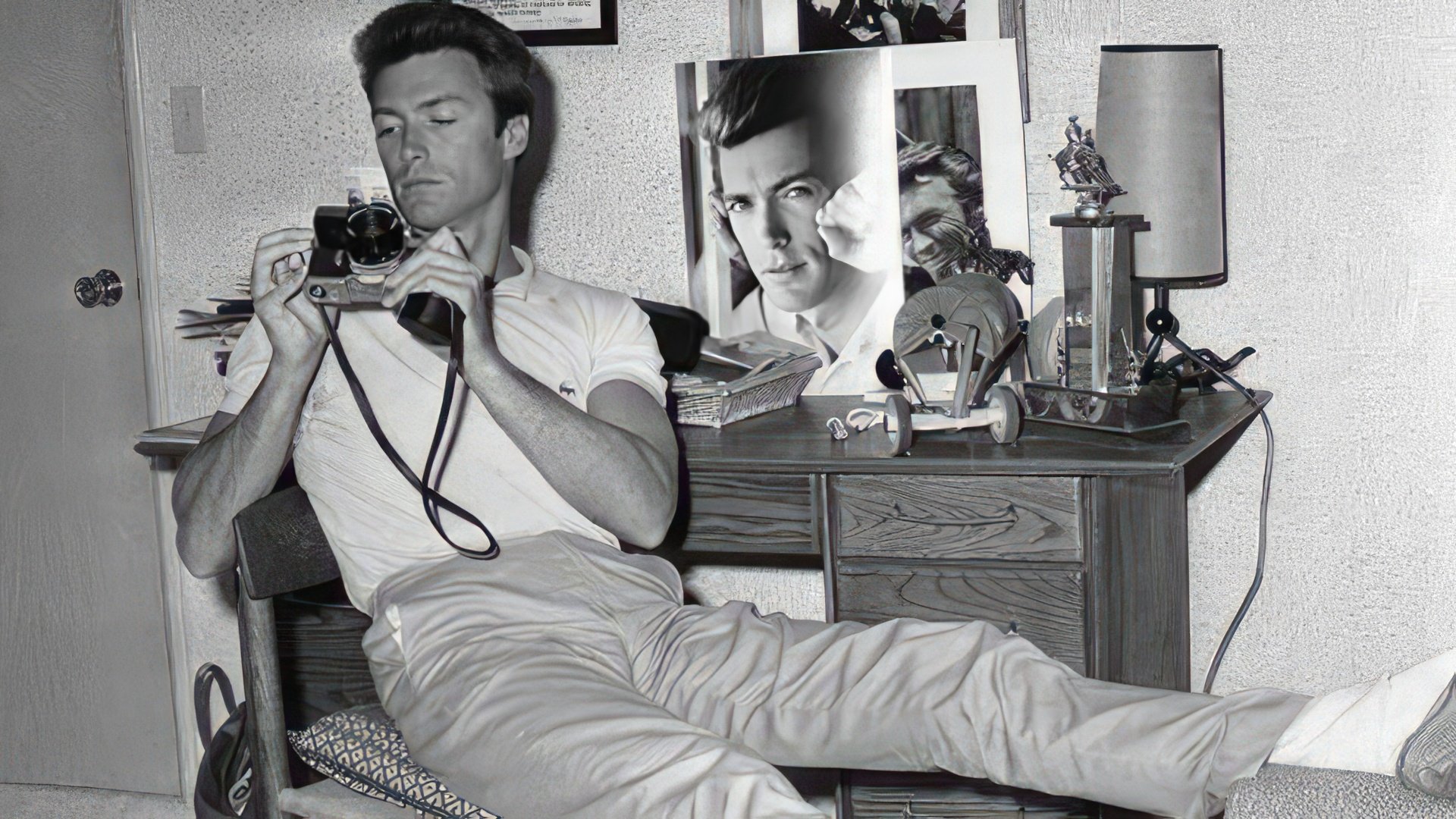 Clint Eastwood was clearly aware of his desire to become an actor