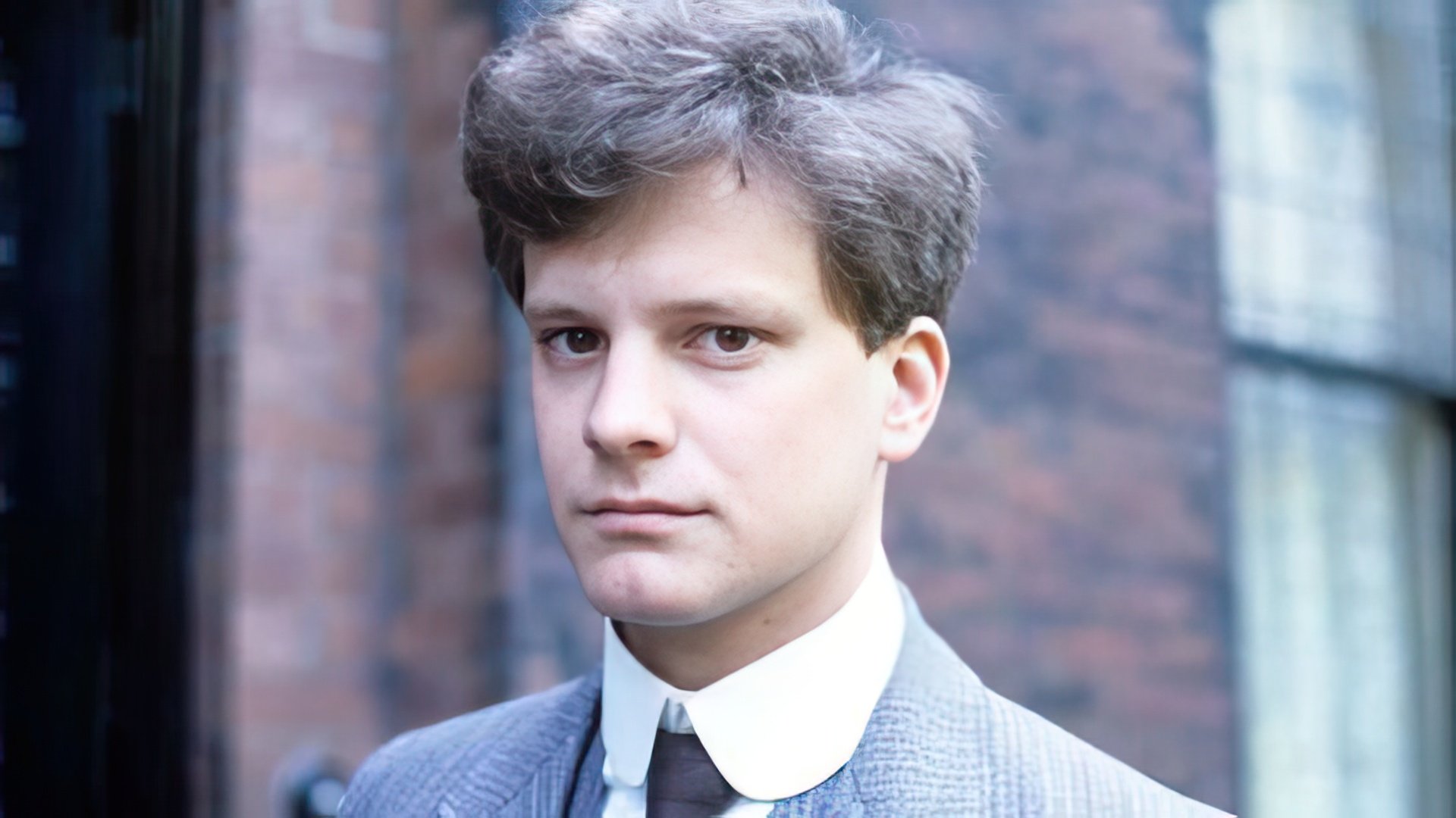 Colin Firth in his youth