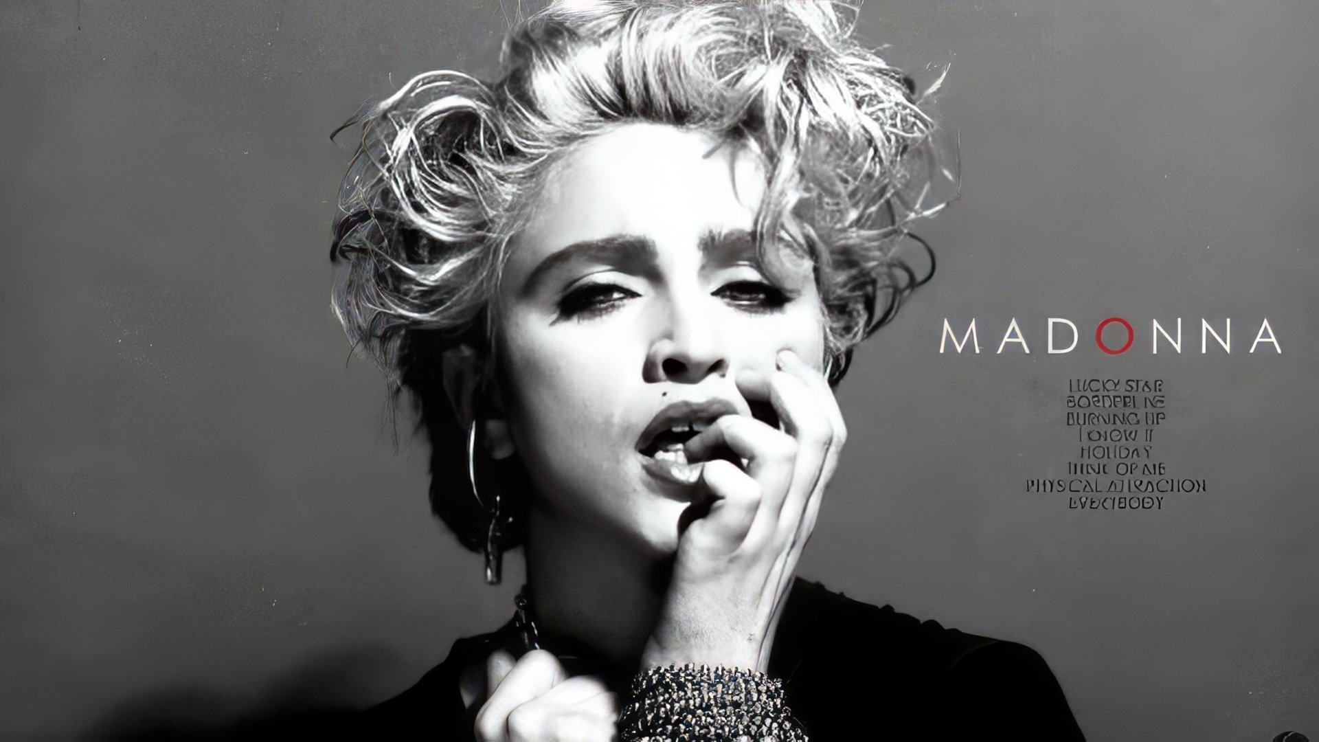 Cover of Madonna’s first album