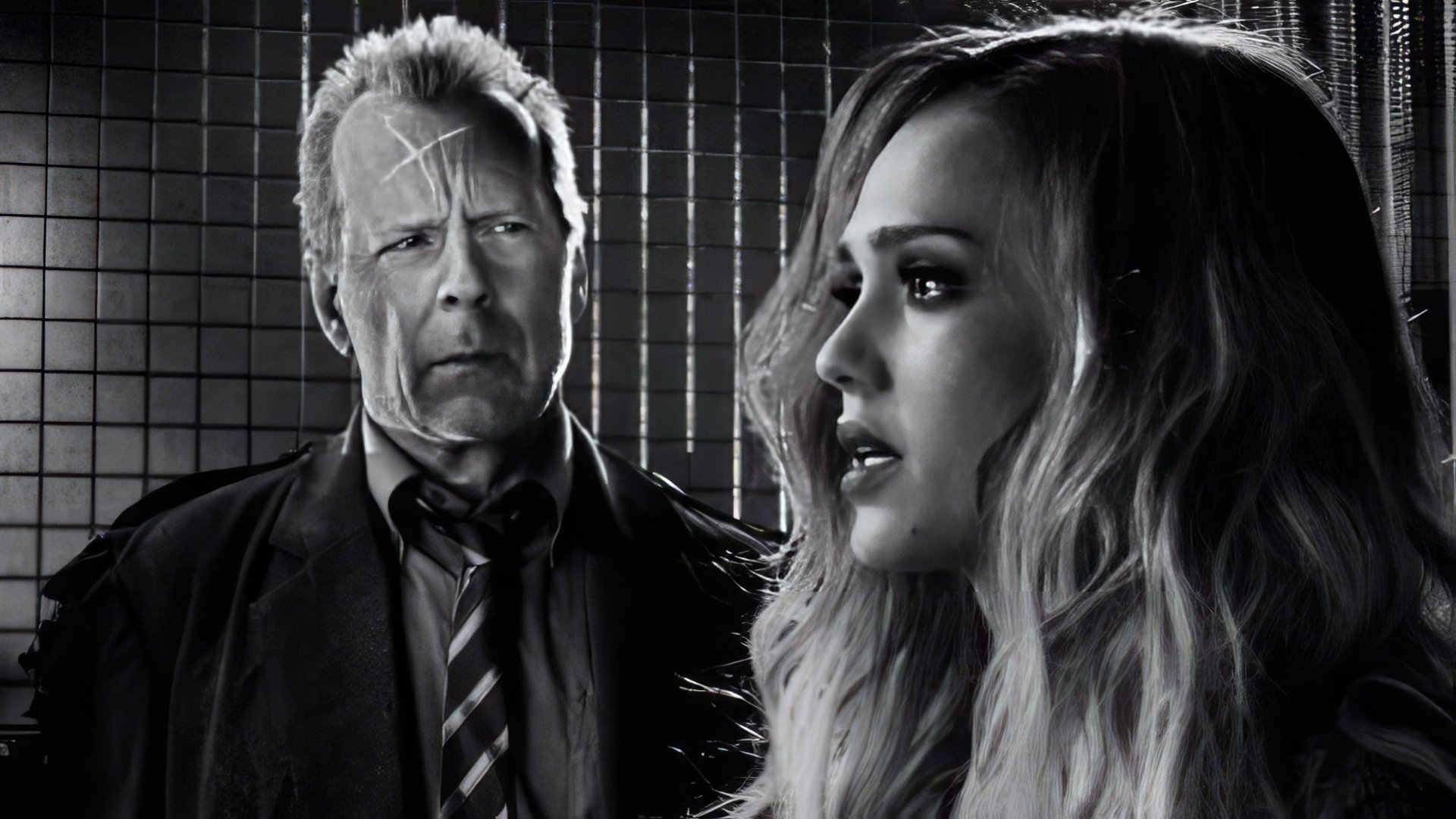 Frame from «Sin City: A Dame to Kill For «