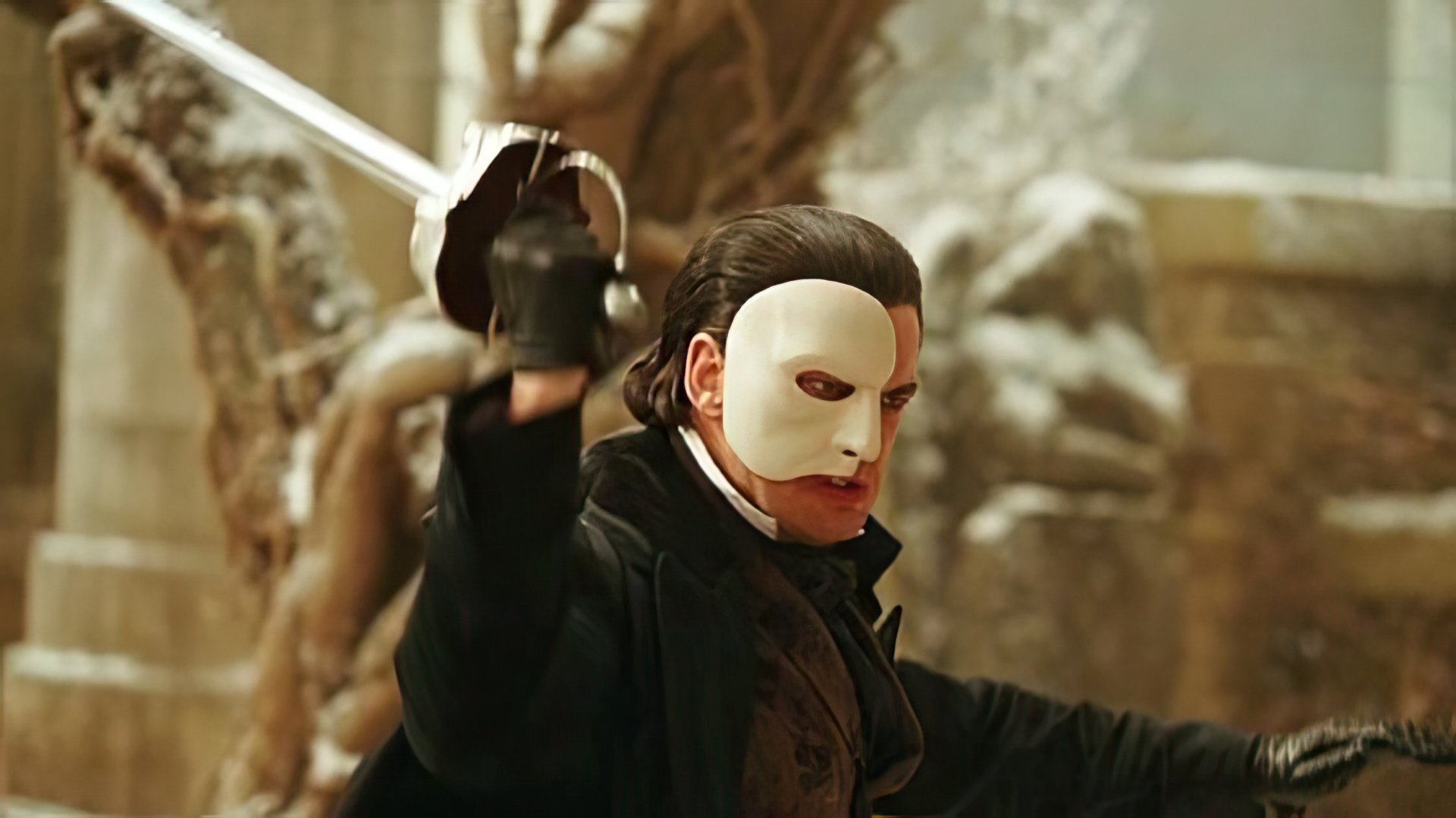 Gerard Butler in the musical «The Phantom of the Opera»