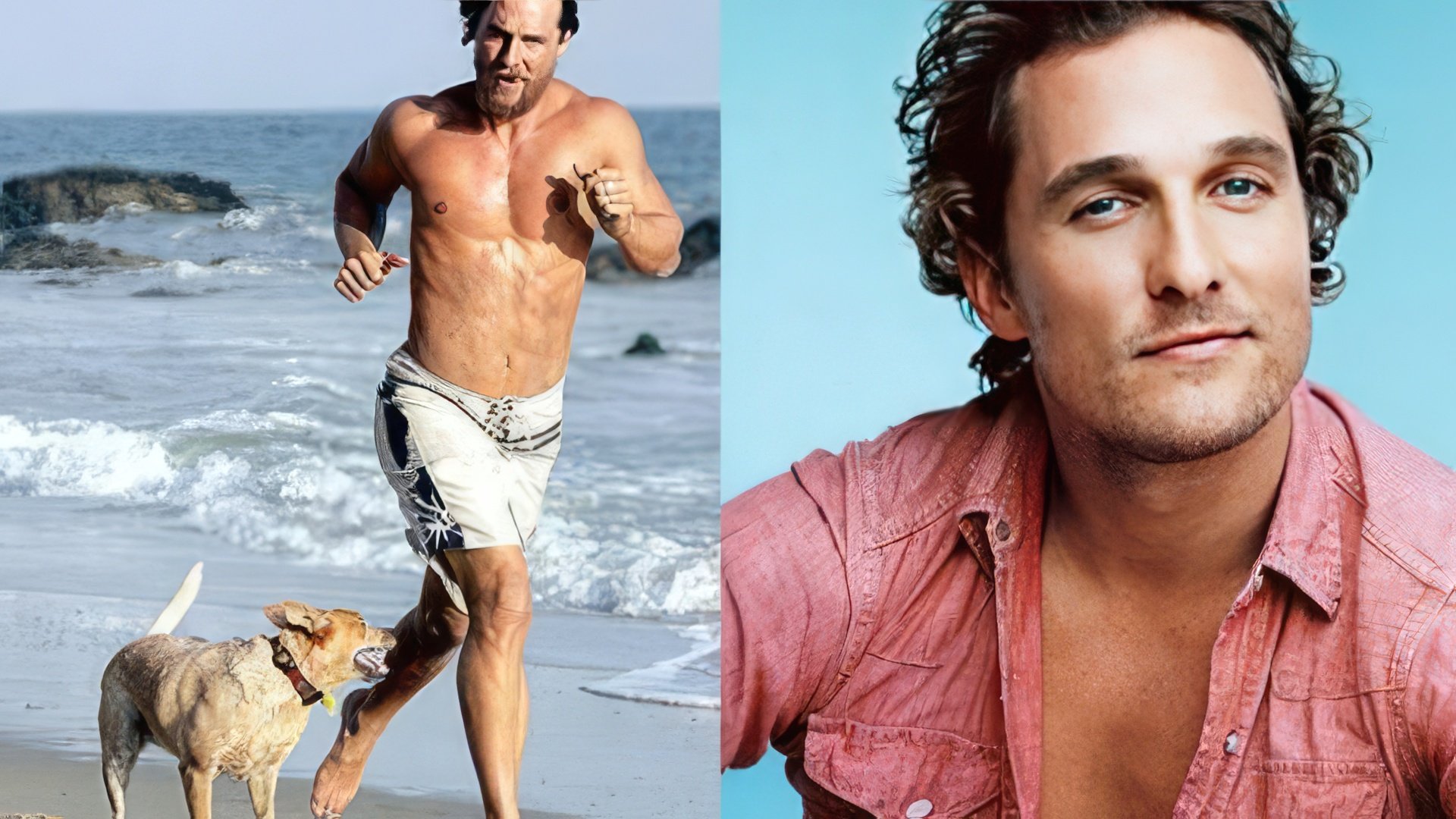 In young age McConaughey was a heartbreaker