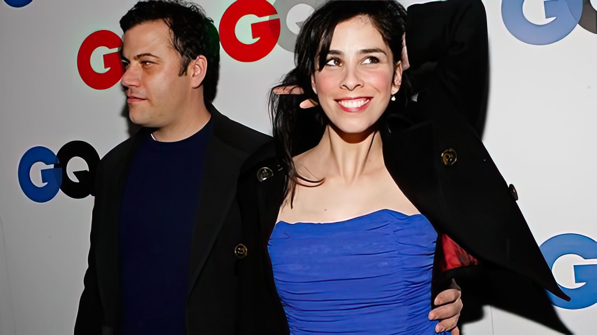 Jimmy Kimmel with Sarah Silverman