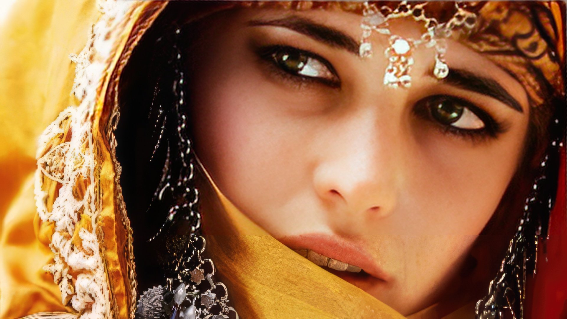 «Kingdom of Heaven»: Eva Green in the role of Sibylla
