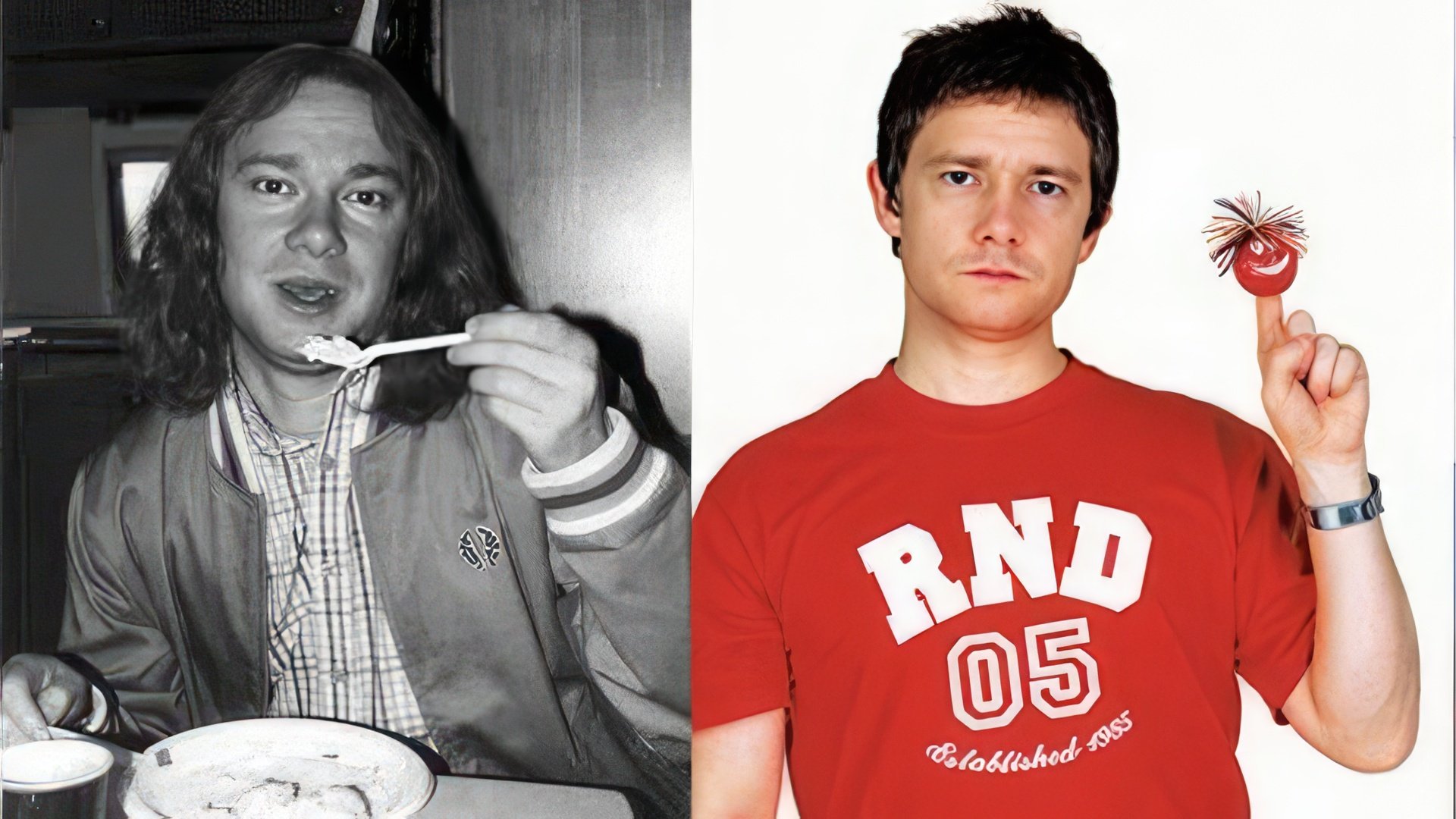 Martin Freeman in young age