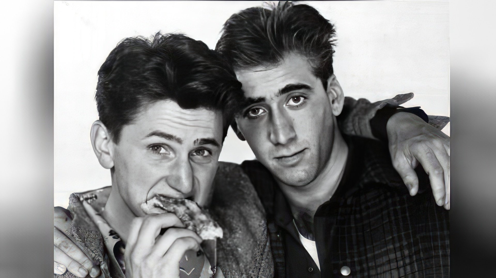 Nicolas Cage with the young Sean Penn