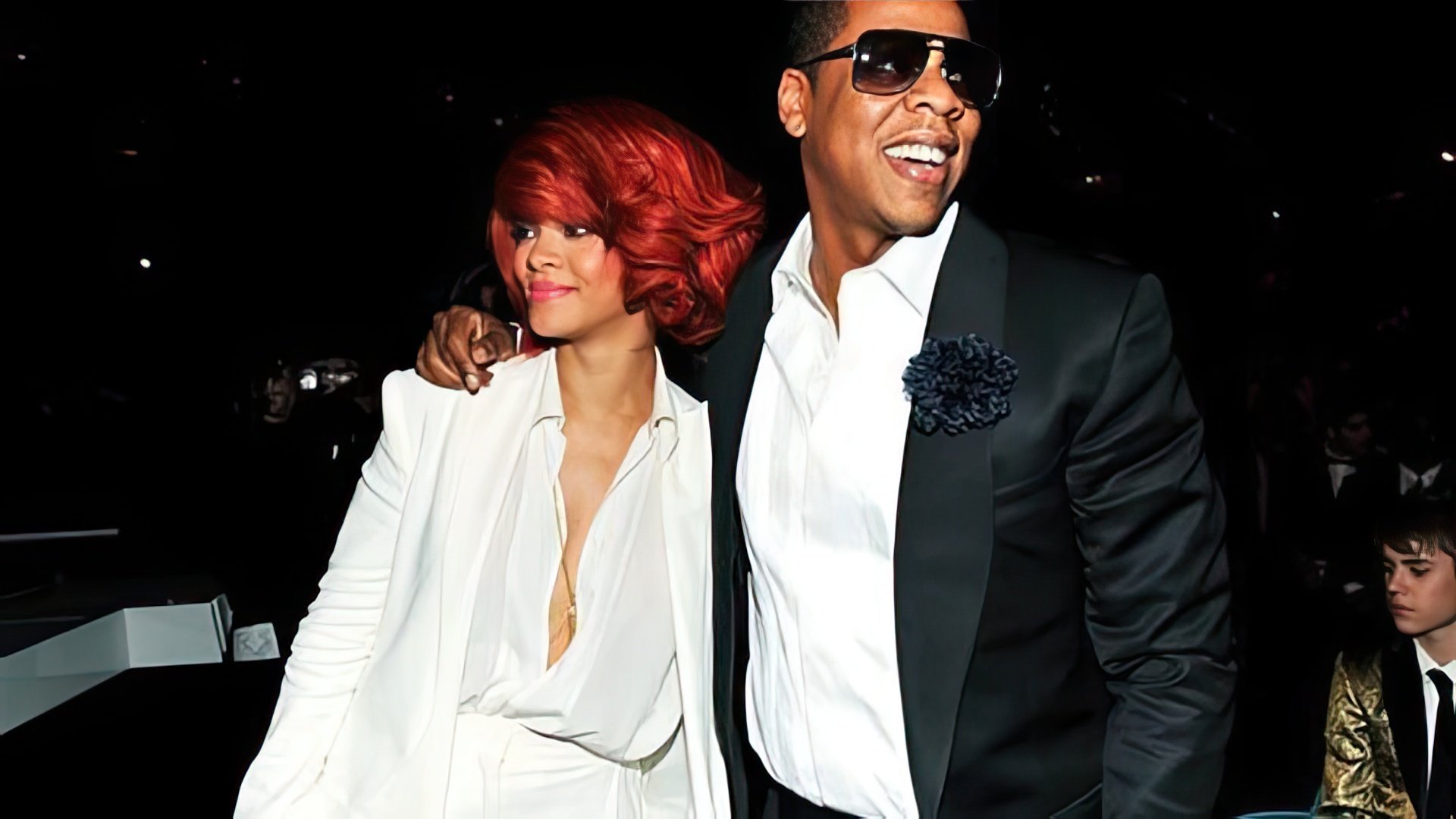 Rihanna and Jay Z