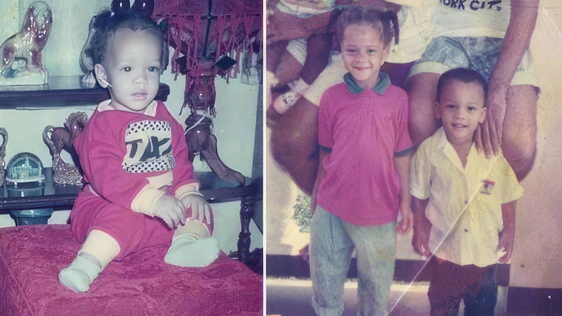 Rihanna as a child