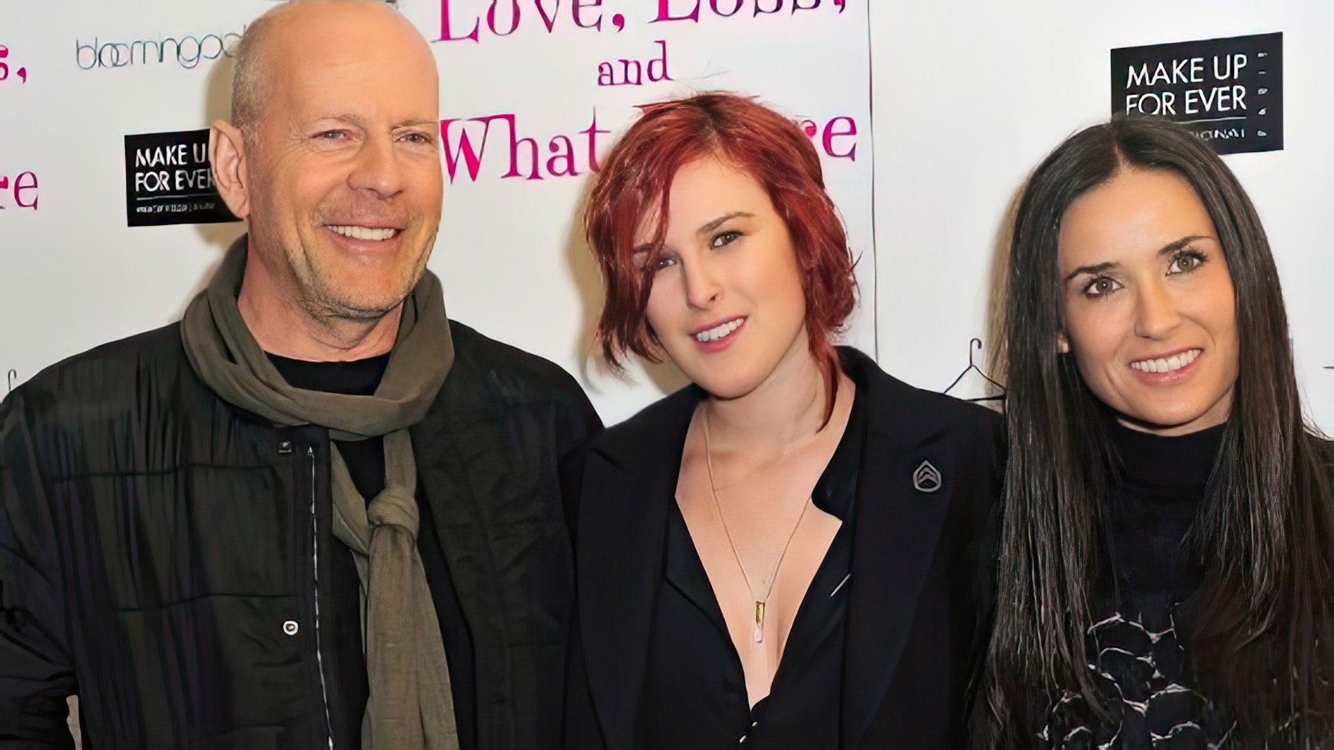 Rumer Willis resembles rather her father than mother