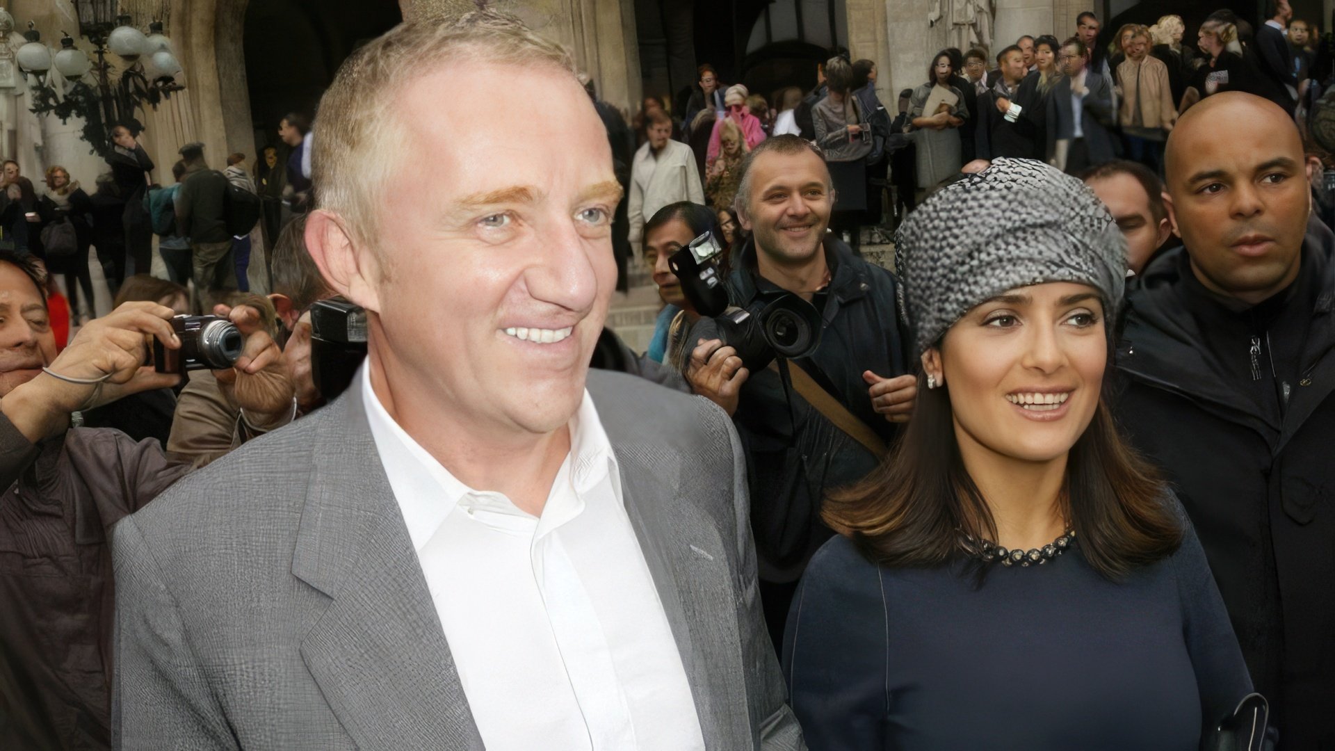  Salma Hayek and François Pinault