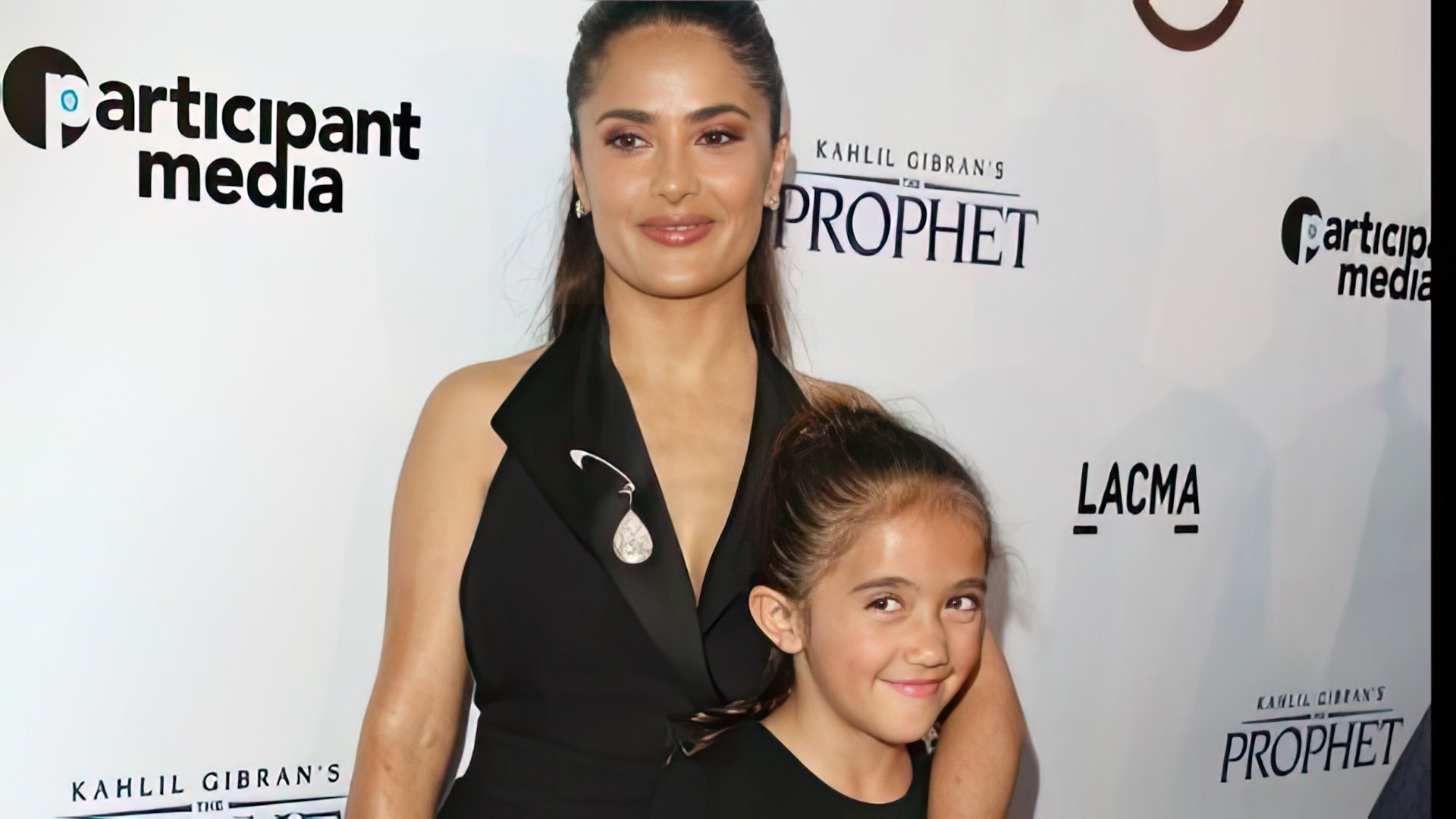 Salma Hayek and her daughter Valentina
