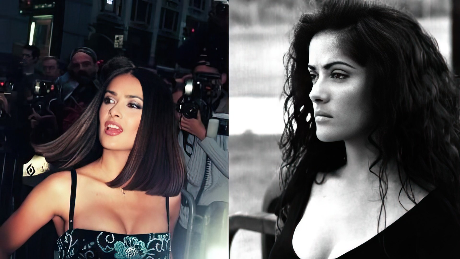  Salma Hayek in her youth