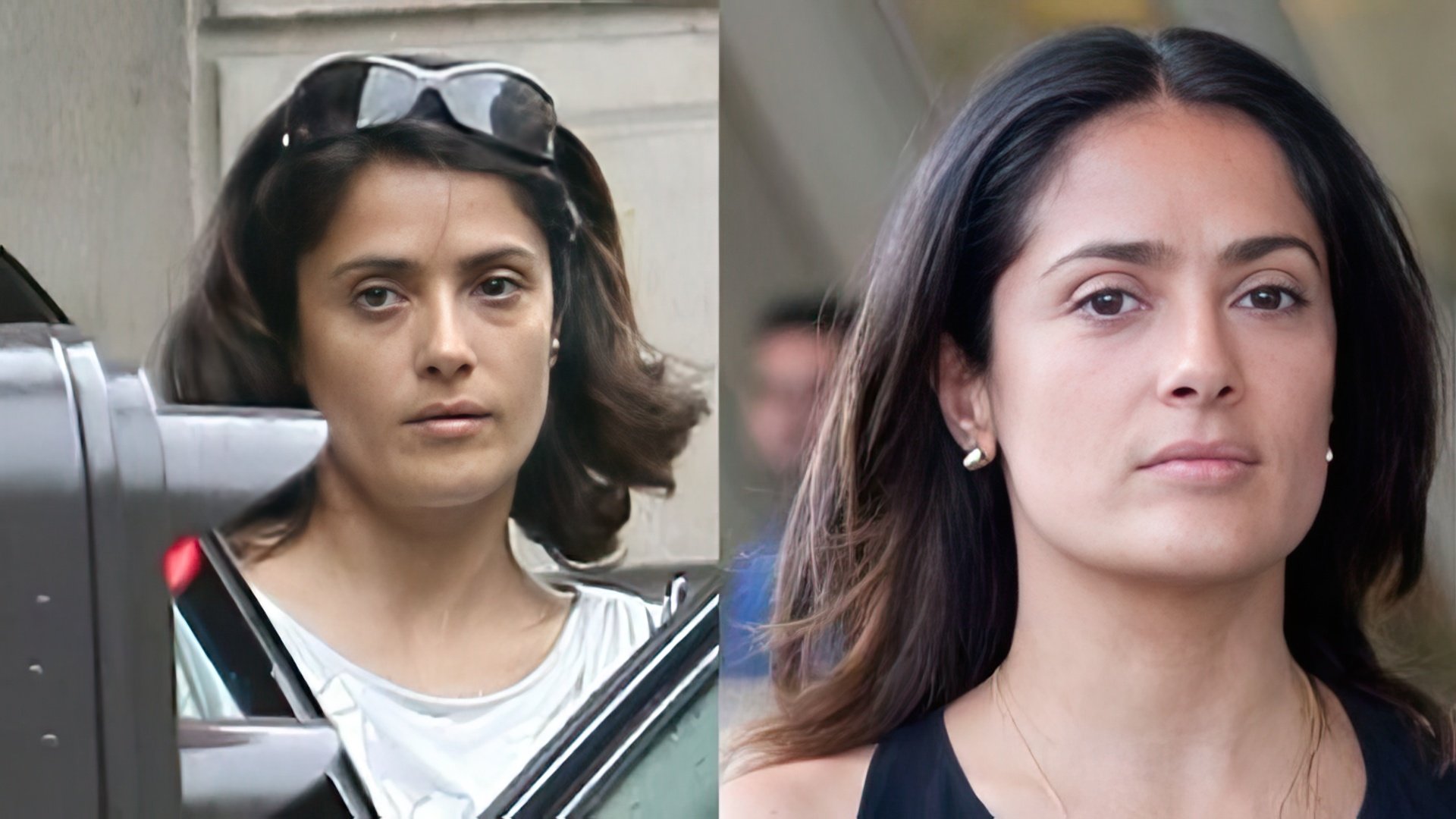 Salma Hayek without makeup