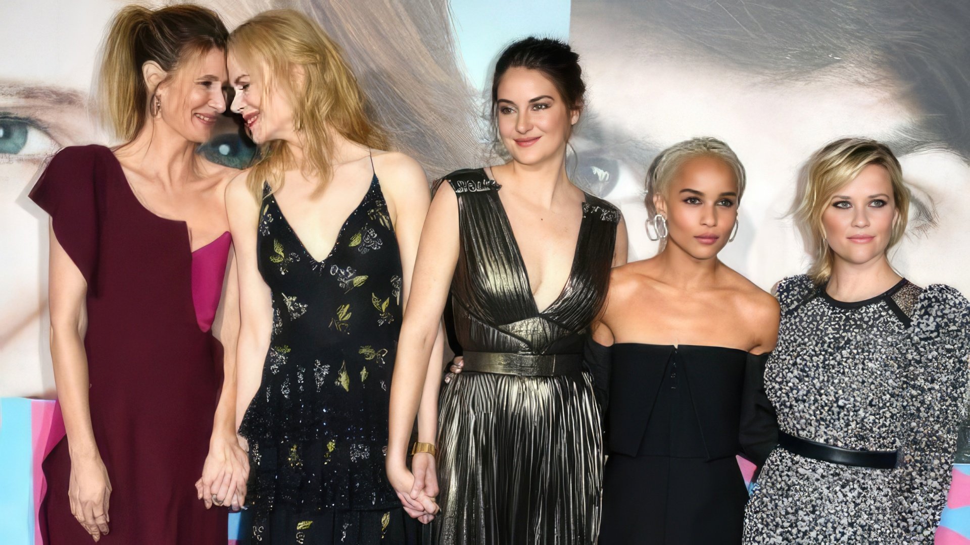 The cast of miniseries “Big Little Lies”