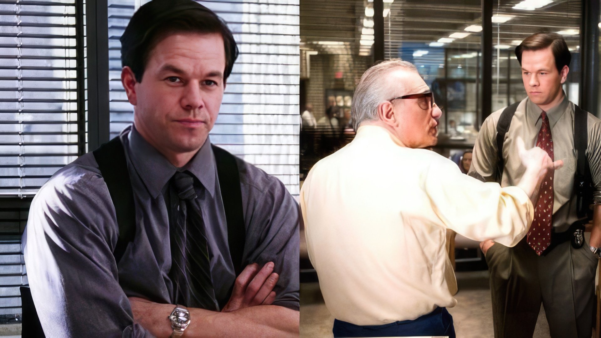 »The Departed» is the first collaboration for Mark Wahlberg and Martin Scorsese