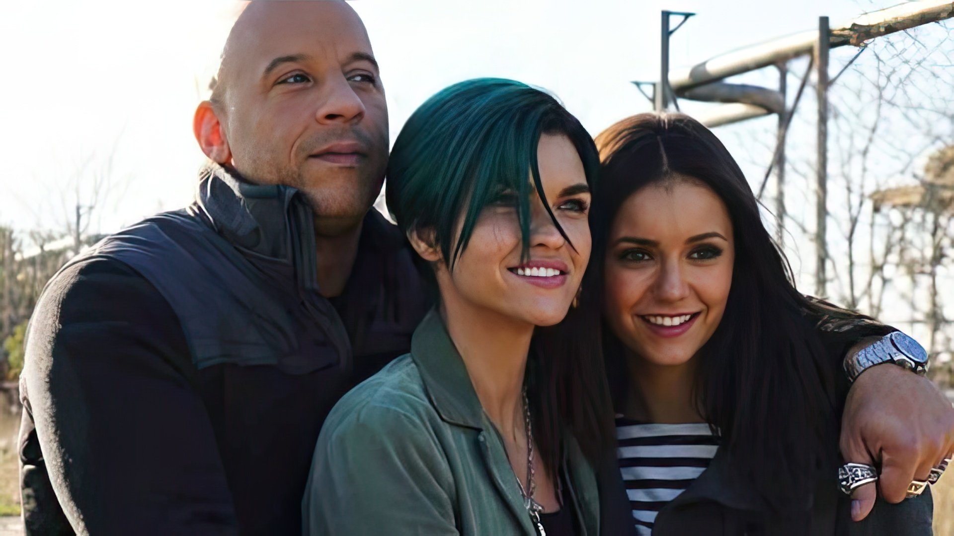 Vin Diesel, Nina Dobrev and Ruby Rose on the set of the 3rd part of “xXx”