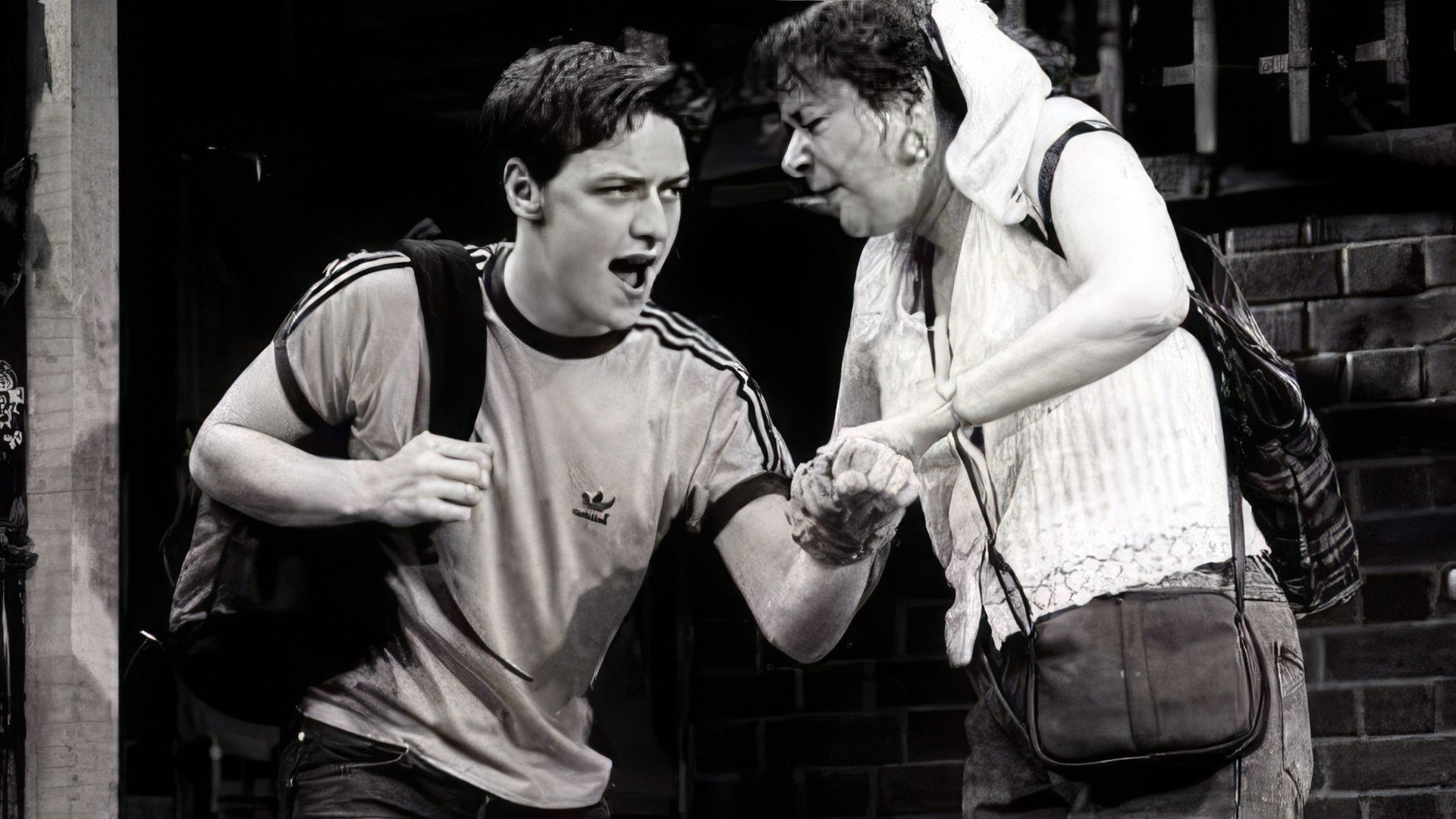 Young McAvoy at the PACE theatre (2001)