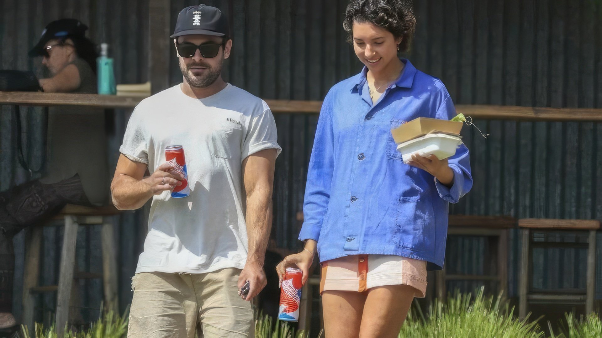 Zac Efron and Vanessa Valadares