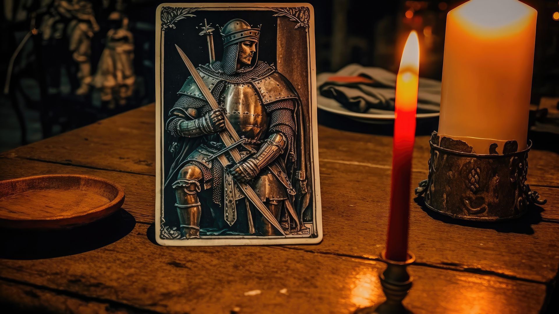 The Knight of Swords advises not to miss opportunities