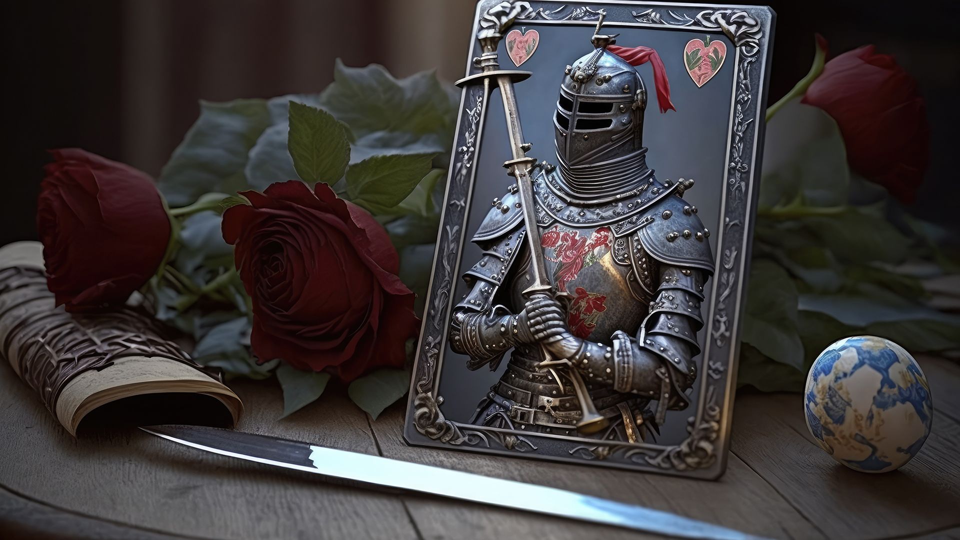 The Knight of Swords in love symbolizes the cooling of feelings