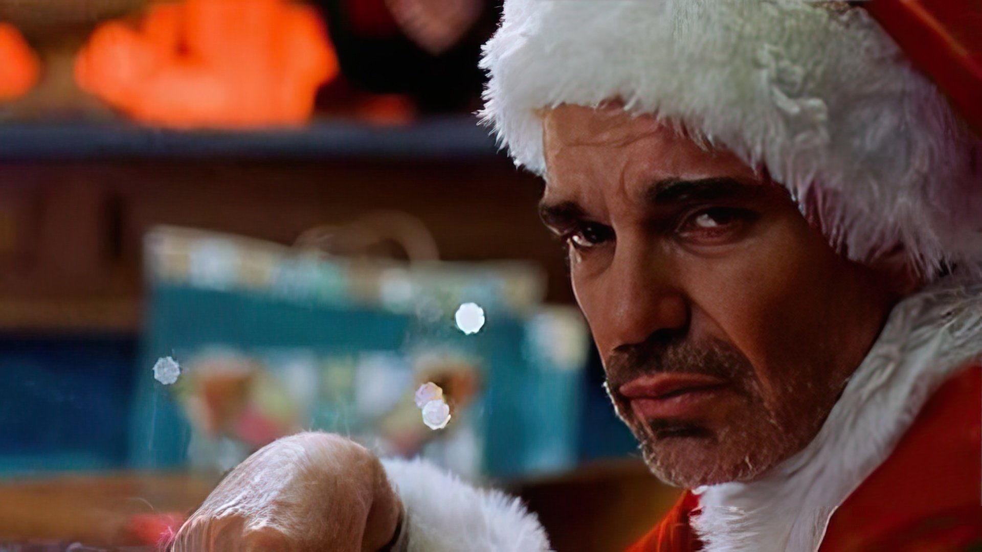 A Frame from the Film Bad Santa 2